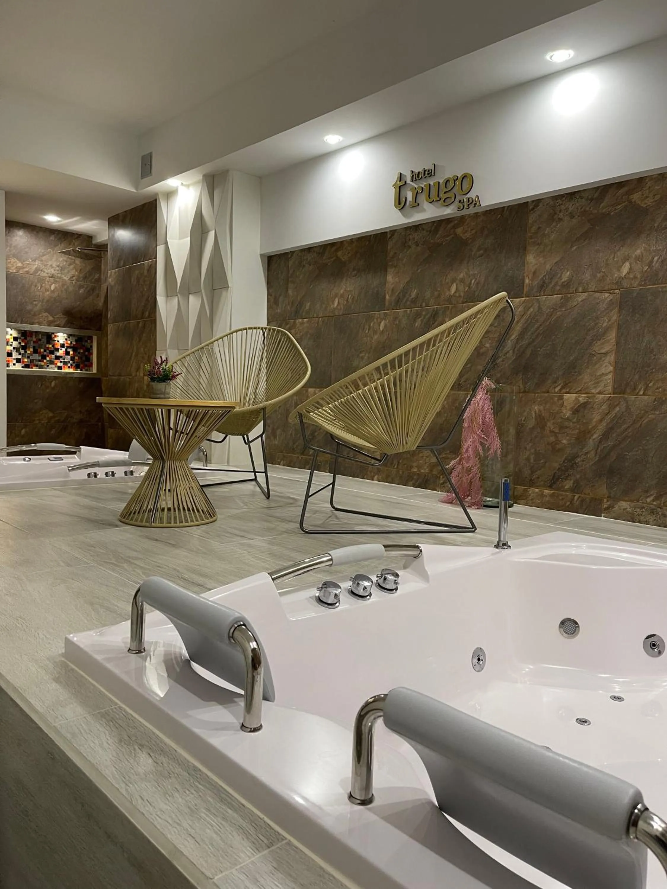 Seating area in Trugo Luxury Rooms