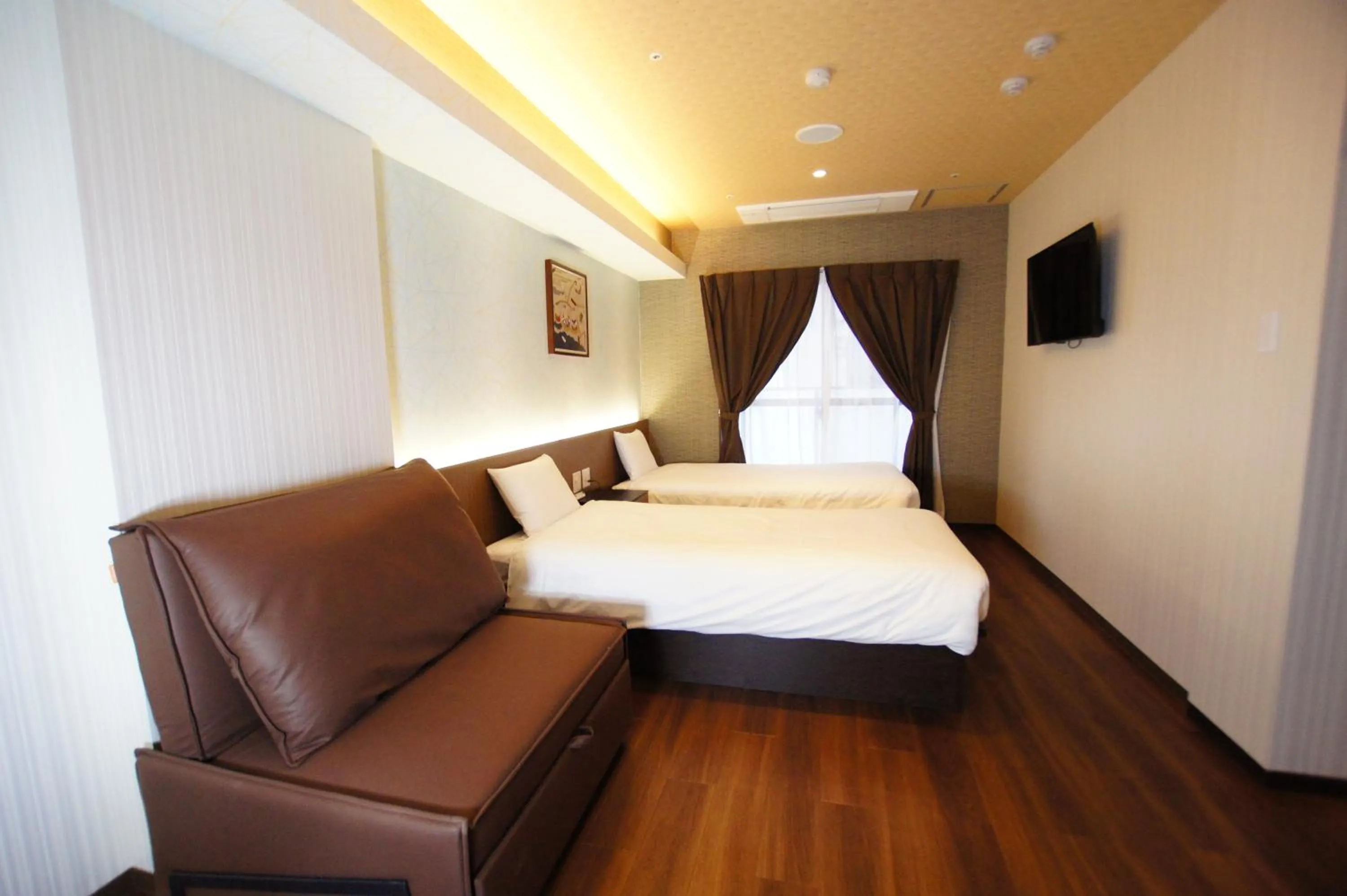 Bedroom, Bed in Hotaku HOTEL Akihabara