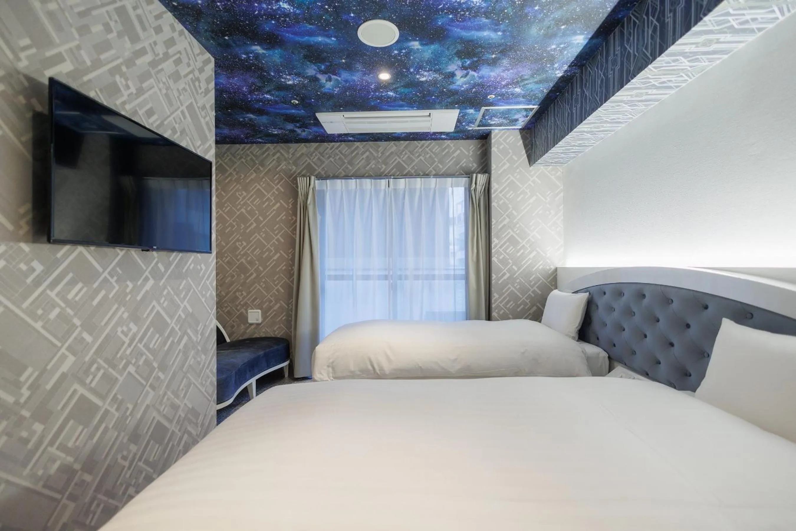 Bedroom, Bed in Hotaku HOTEL Akihabara