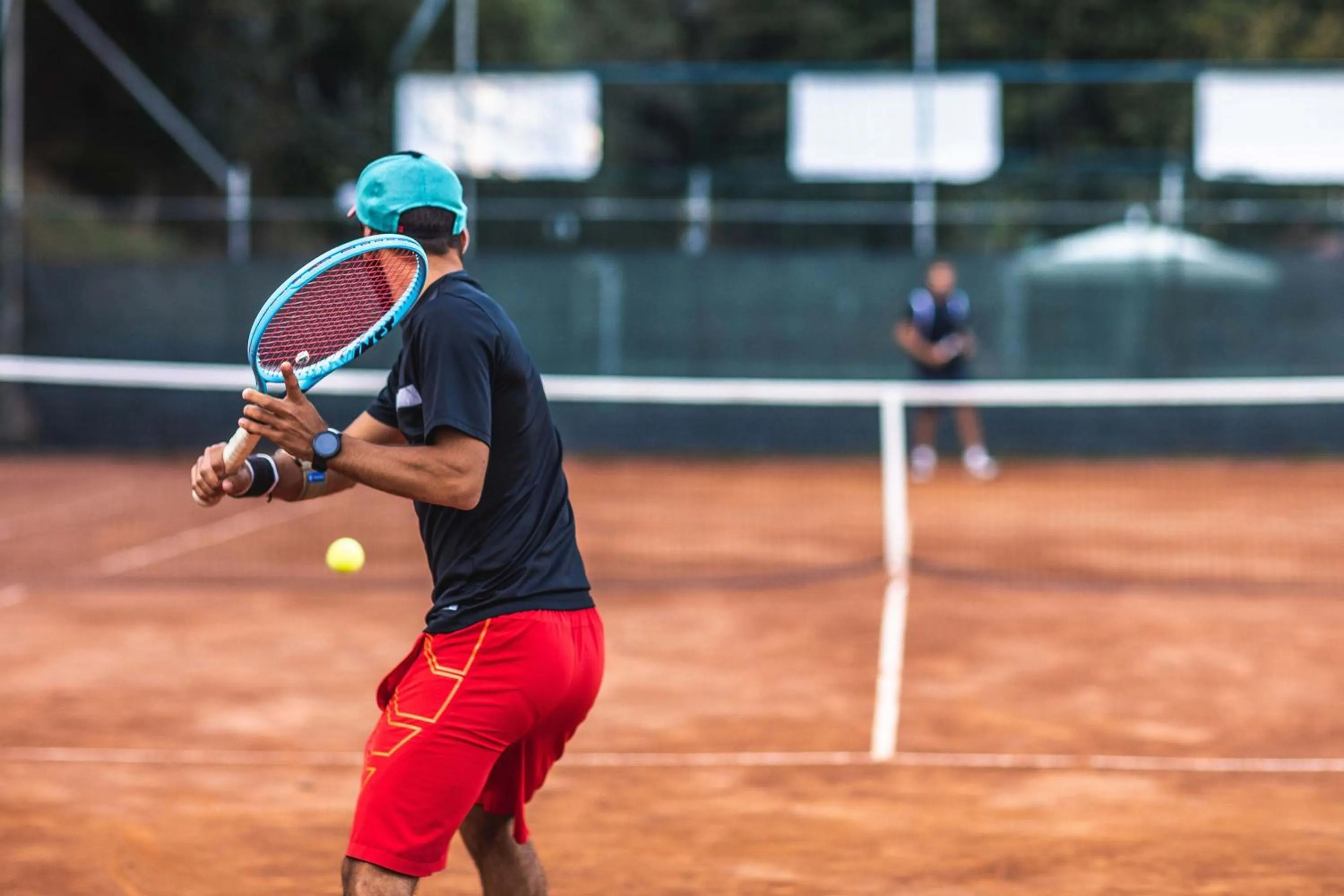 Tennis court in The Westin Excelsior, Rome
