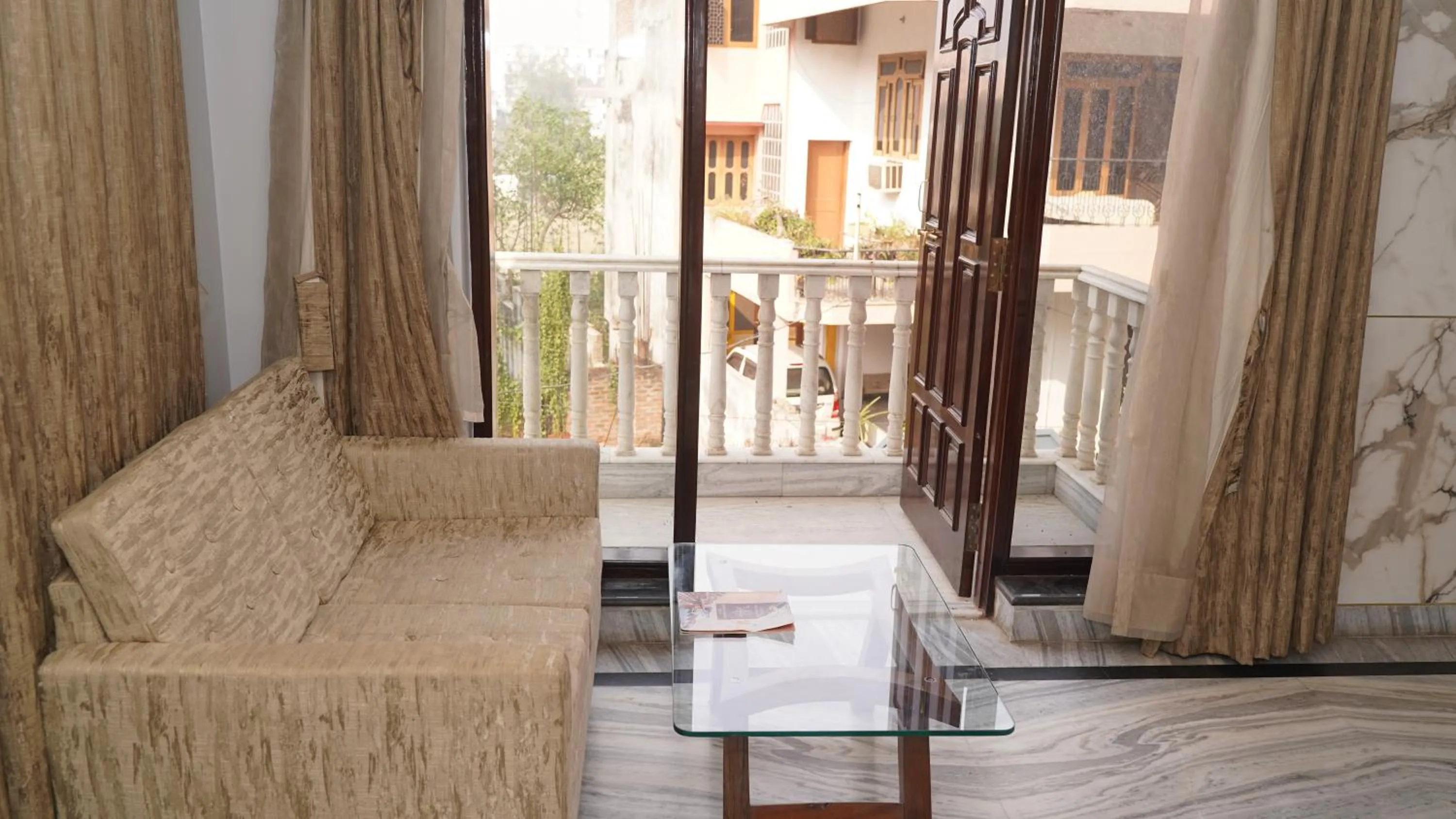 Balcony/Terrace in HOTEL RIO BENARAS