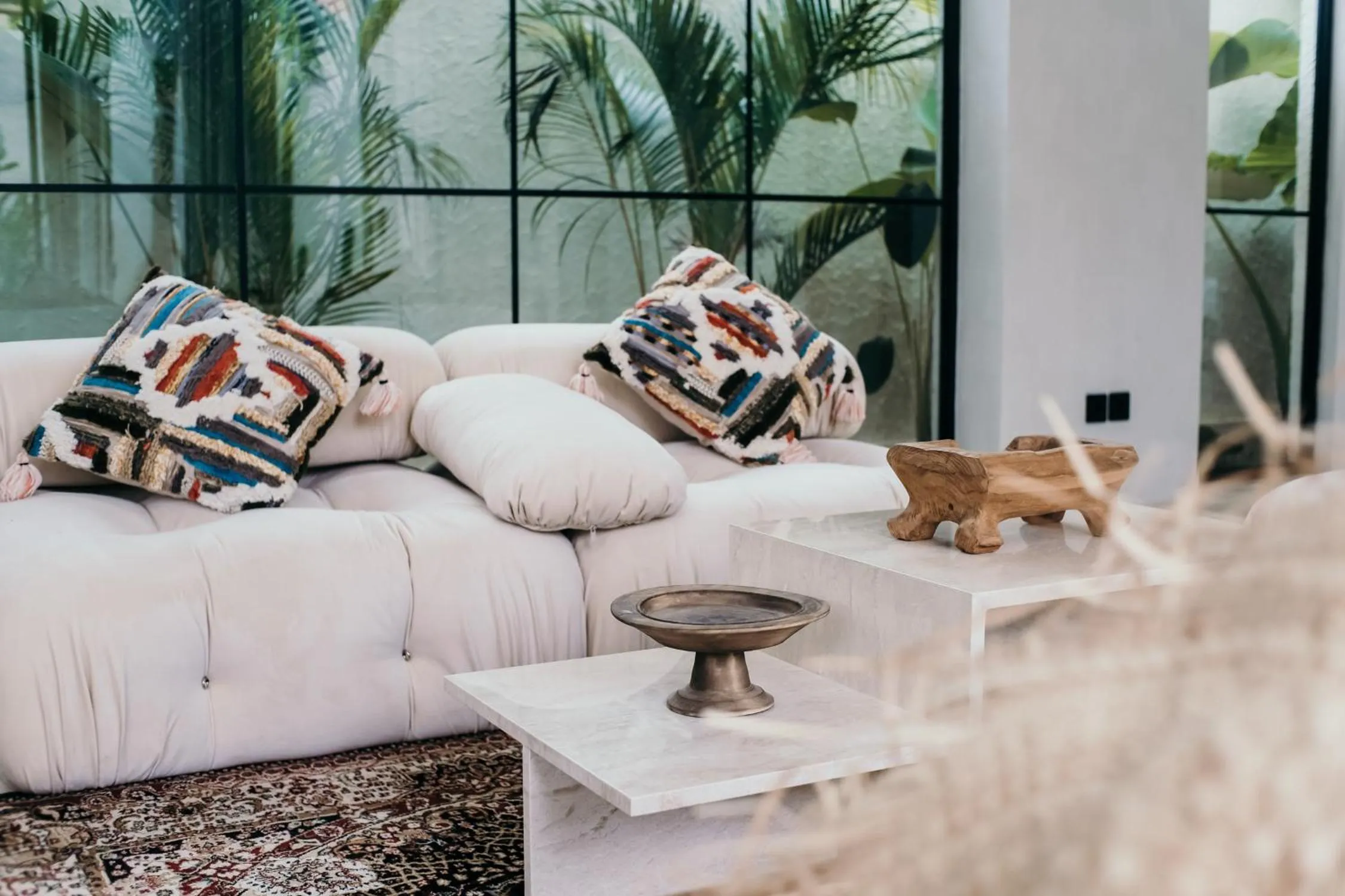 Living room in Villa A Canggu