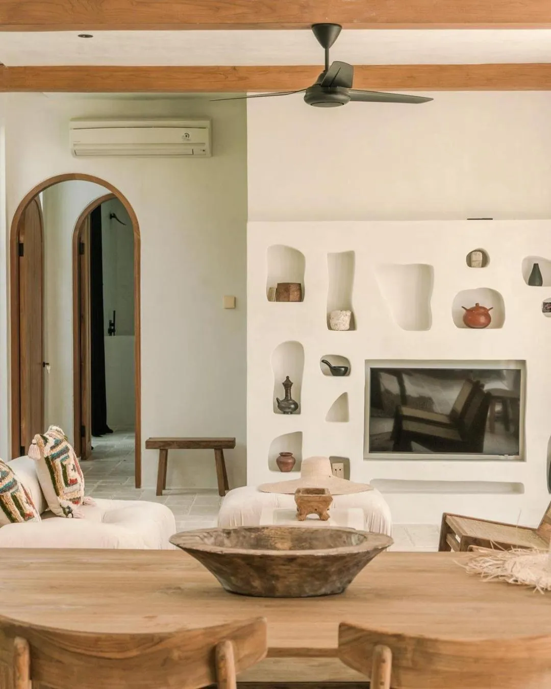 Dining area in Villa A Canggu