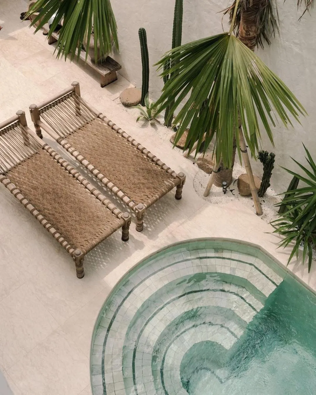 Swimming pool in Villa A Canggu