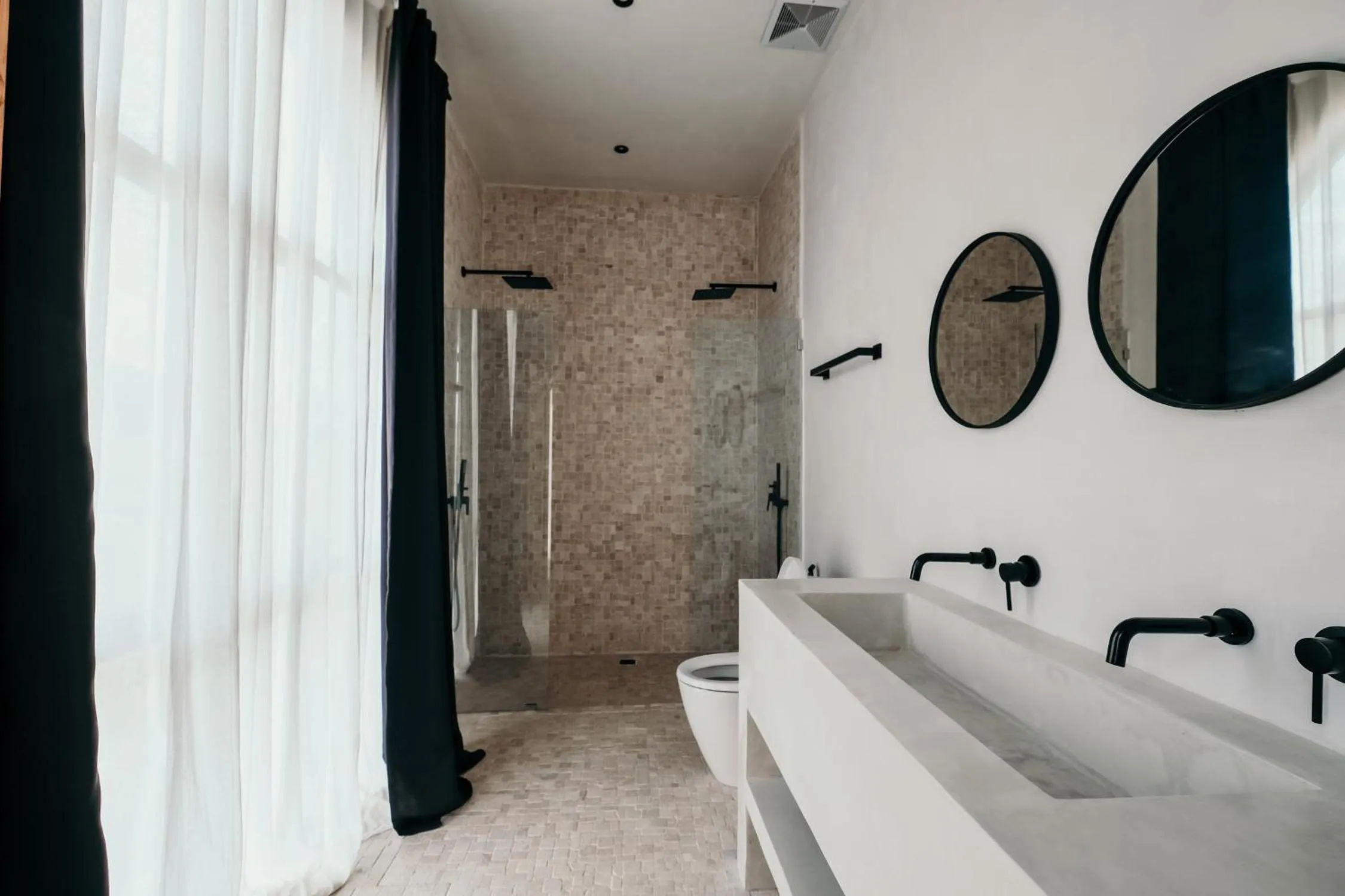 Shower in Villa A Canggu