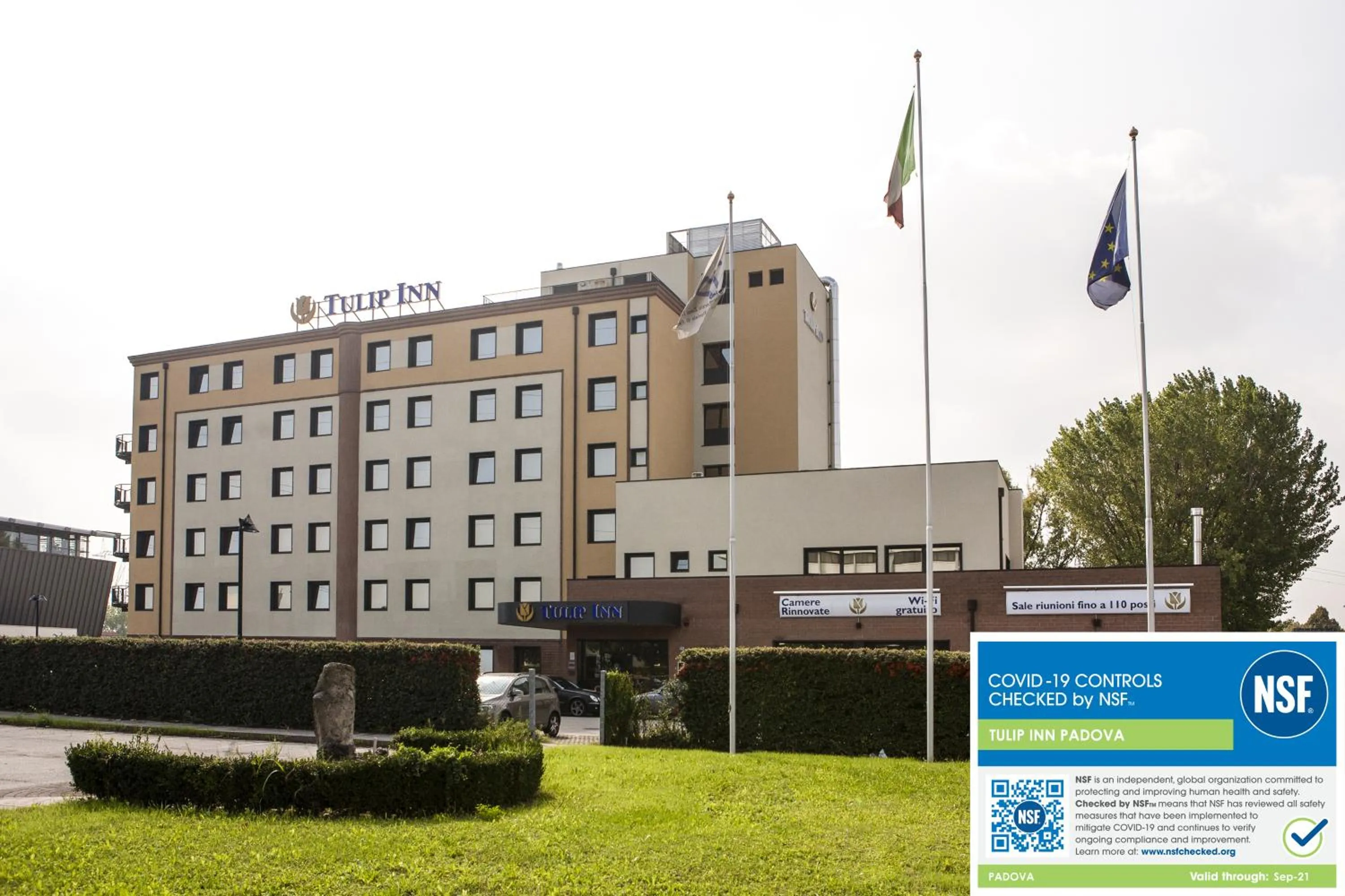 Property building in Tulip Inn Padova