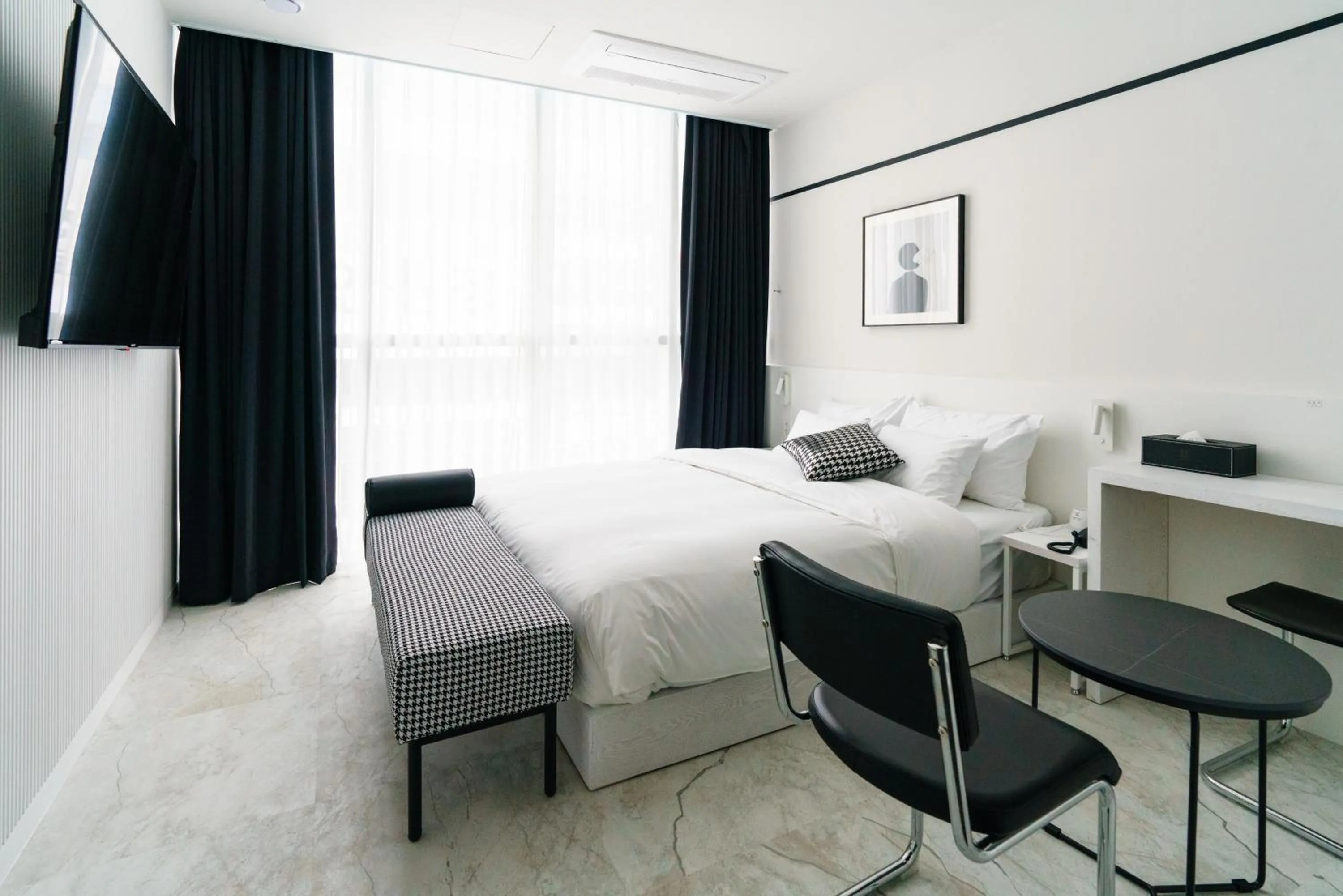 Bed in Yangju Hotel Ippda