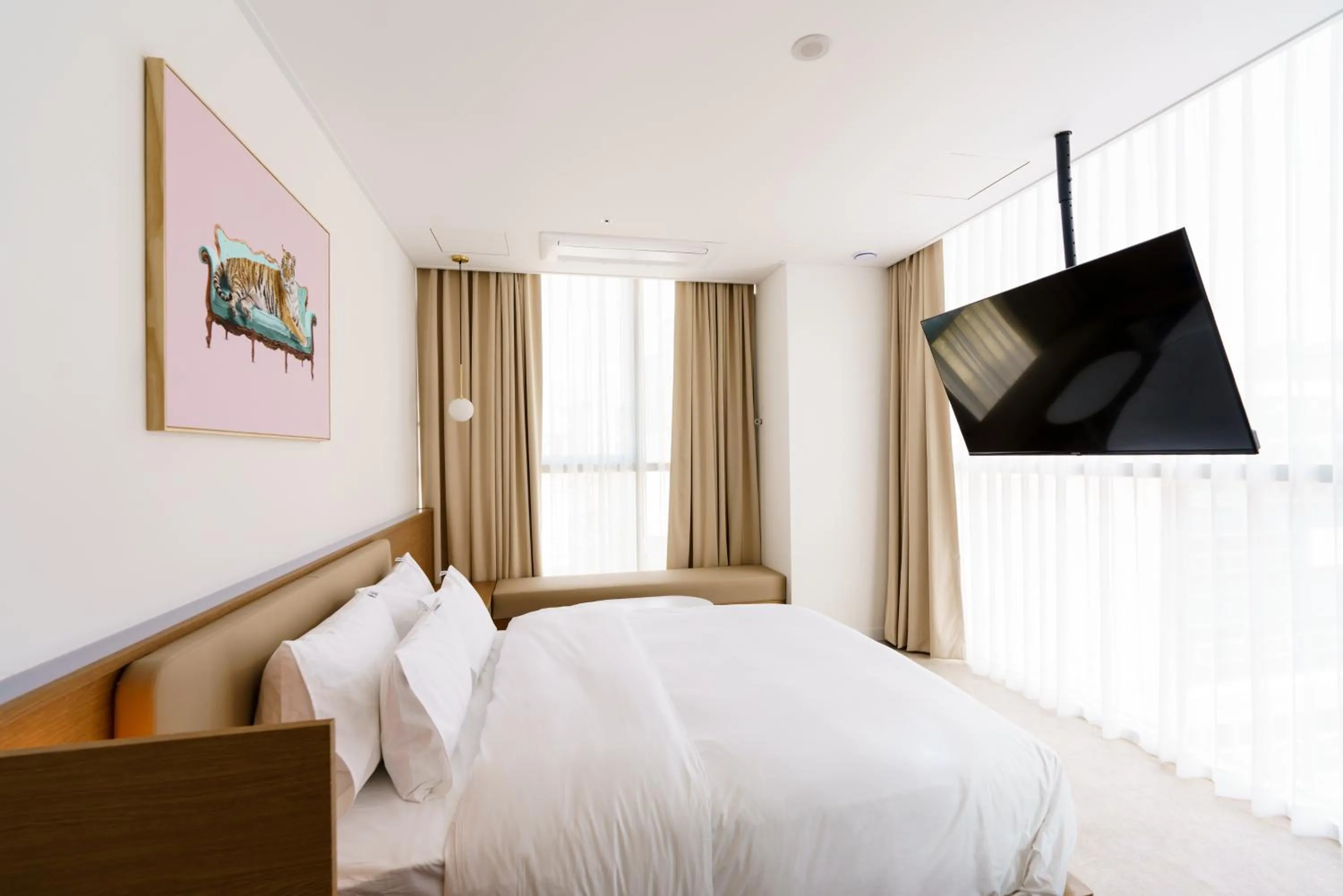 Bed in Yangju Hotel Ippda