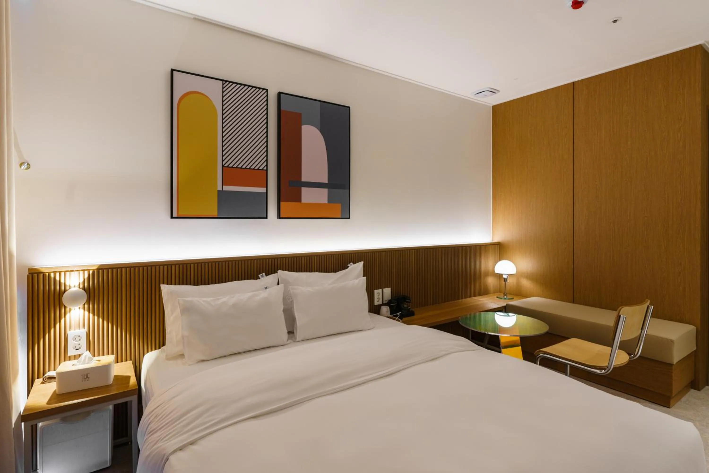 Bed in Yangju Hotel Ippda