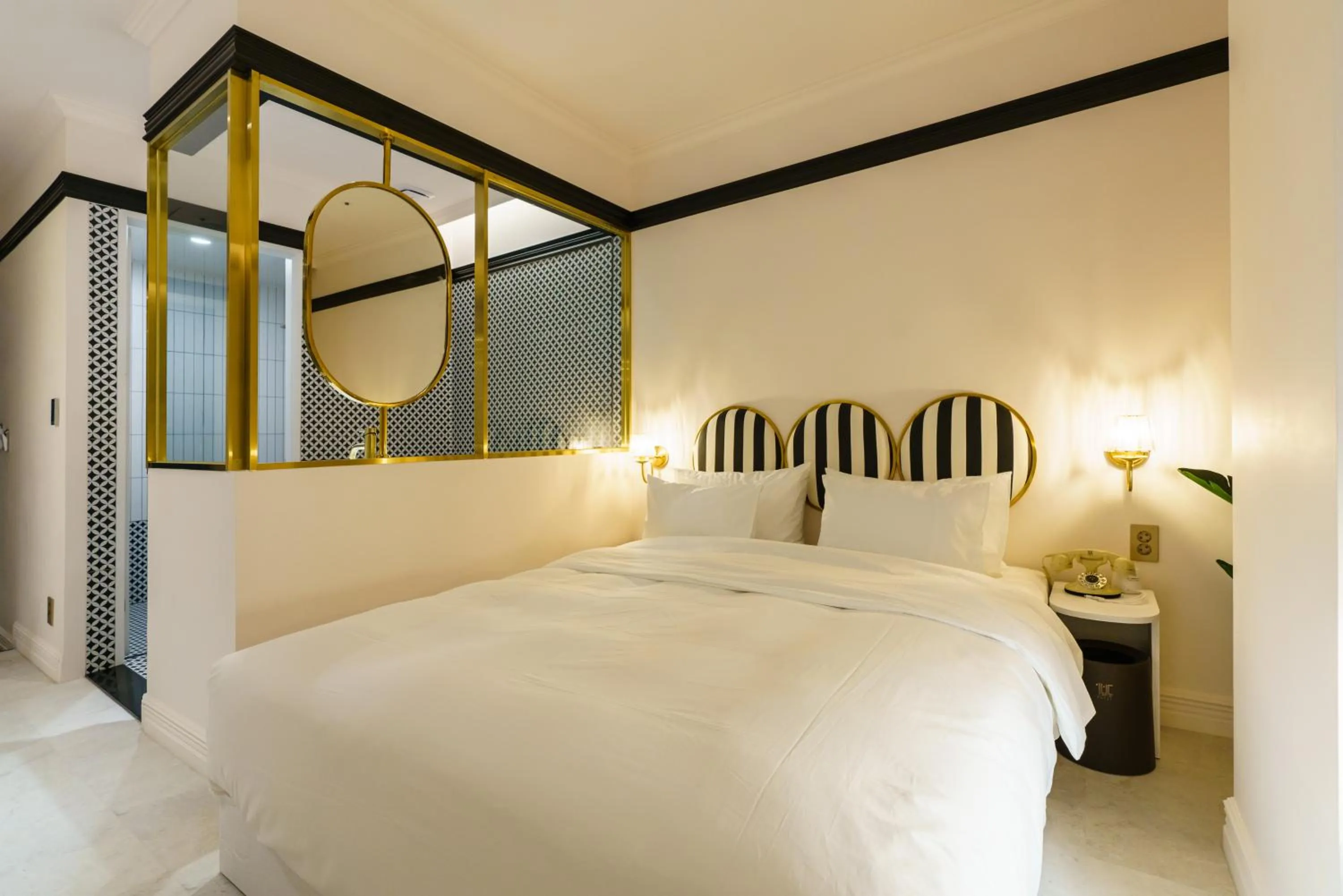 Bed in Yangju Hotel Ippda