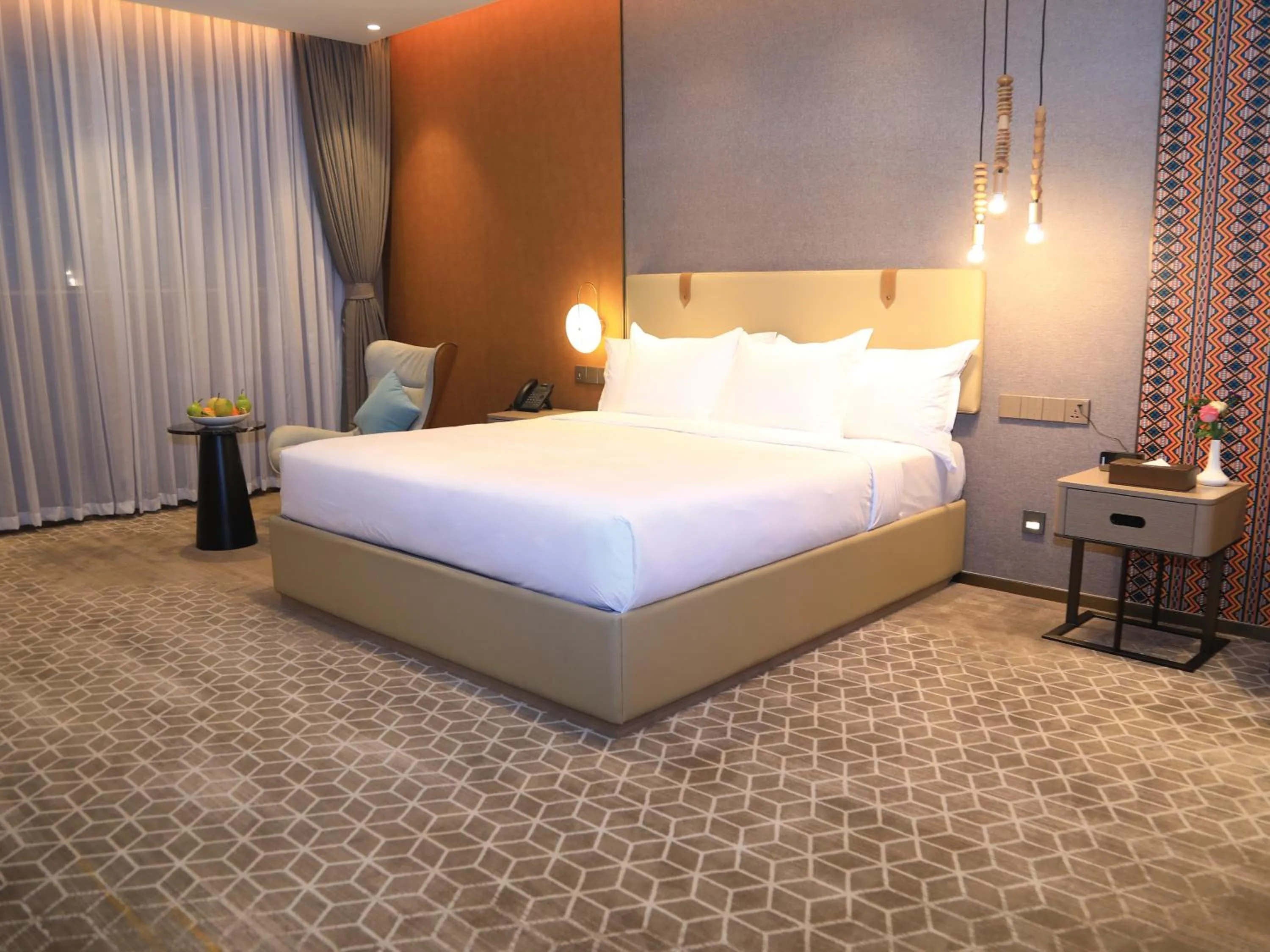 Bed in Skylight In-Terminal Hotel