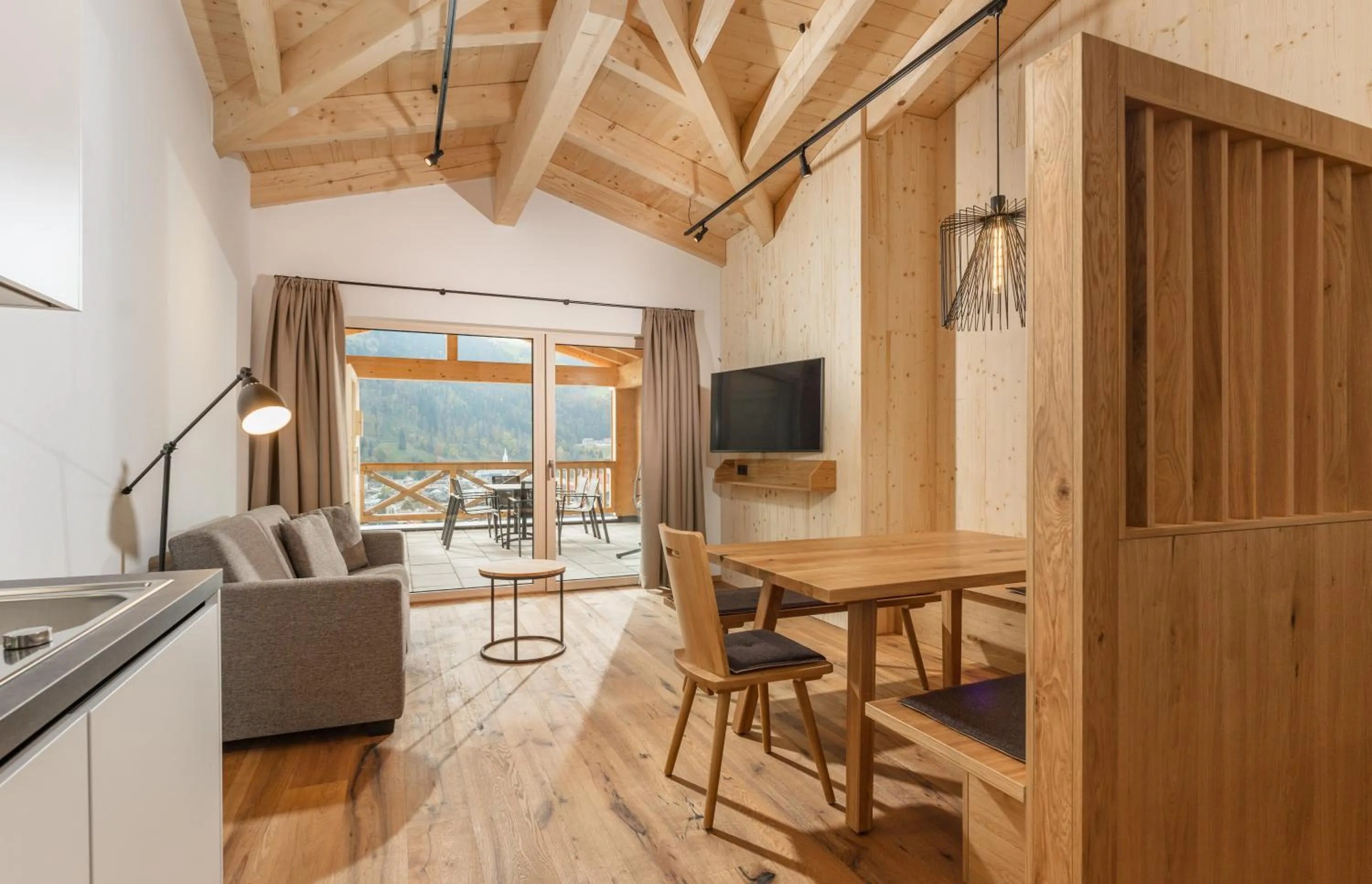 Seating area in Apartmentresort MyLodge