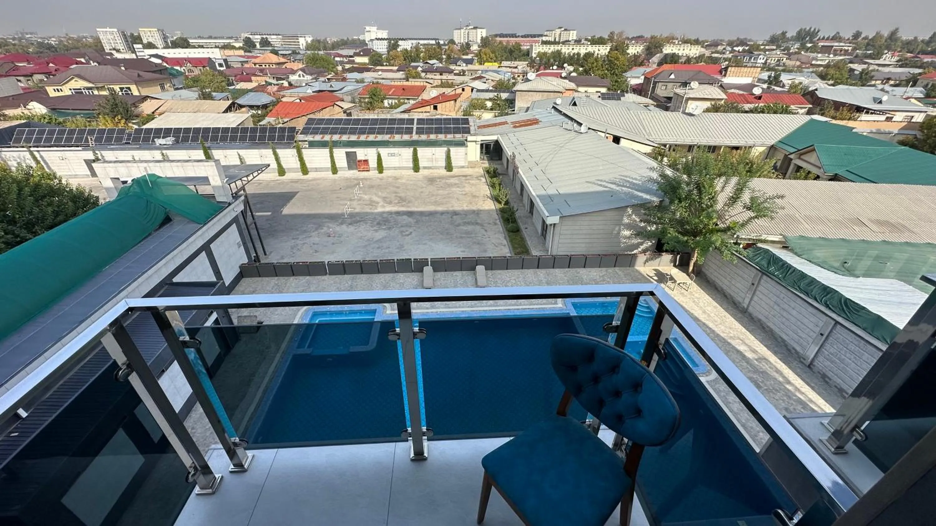 Balcony/Terrace in Rayyan Hotel & SPA Tashkent