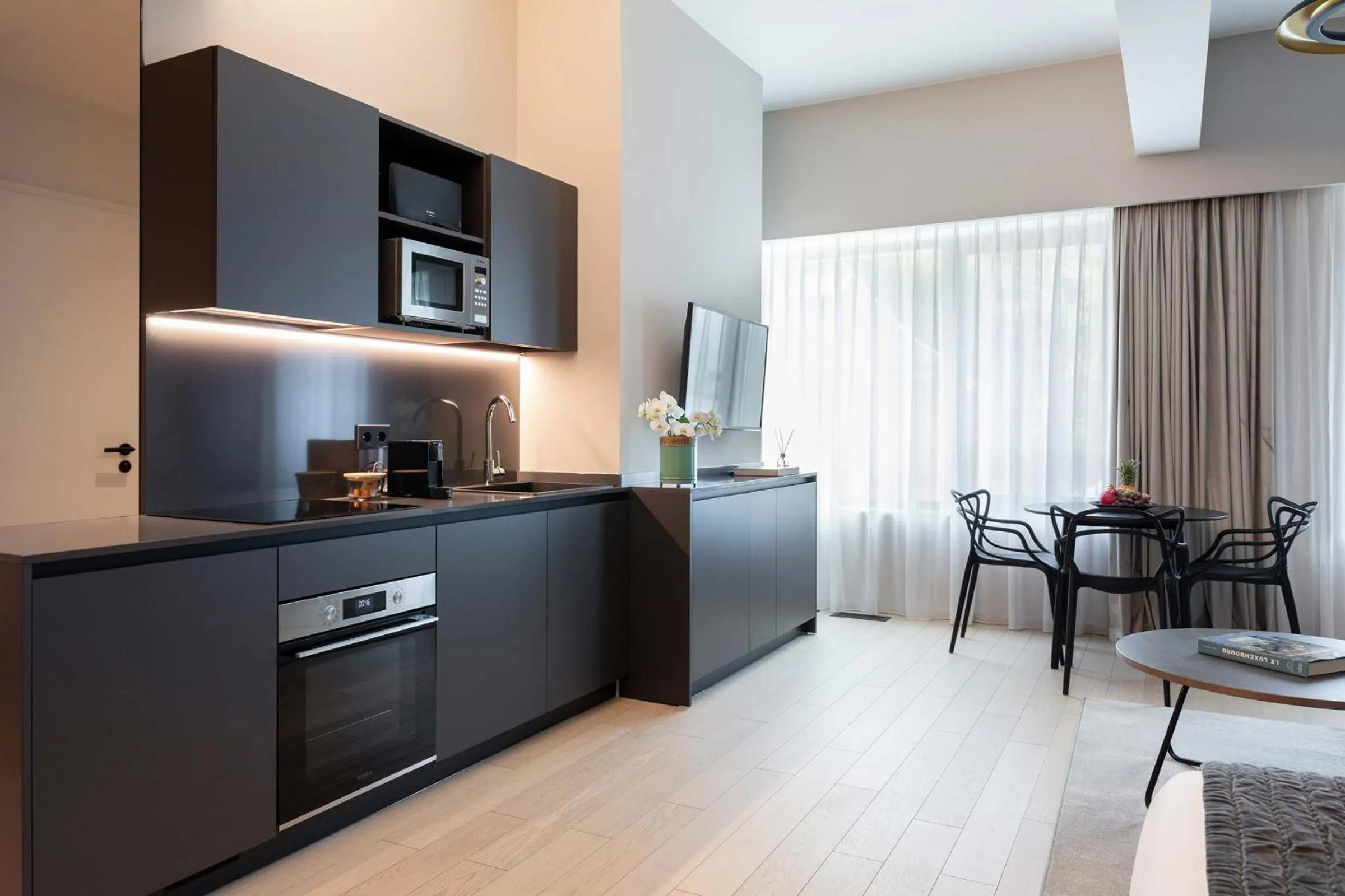 Coffee/tea facilities in The Central Kirchberg - Smart ApartHotel
