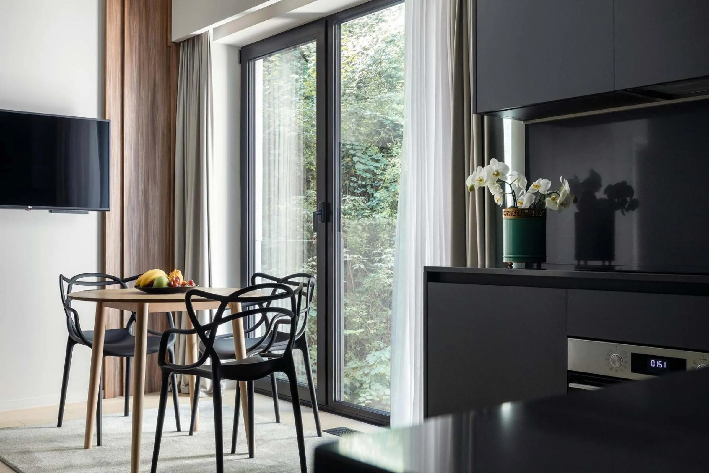 Dining area in The Central Kirchberg - Smart ApartHotel