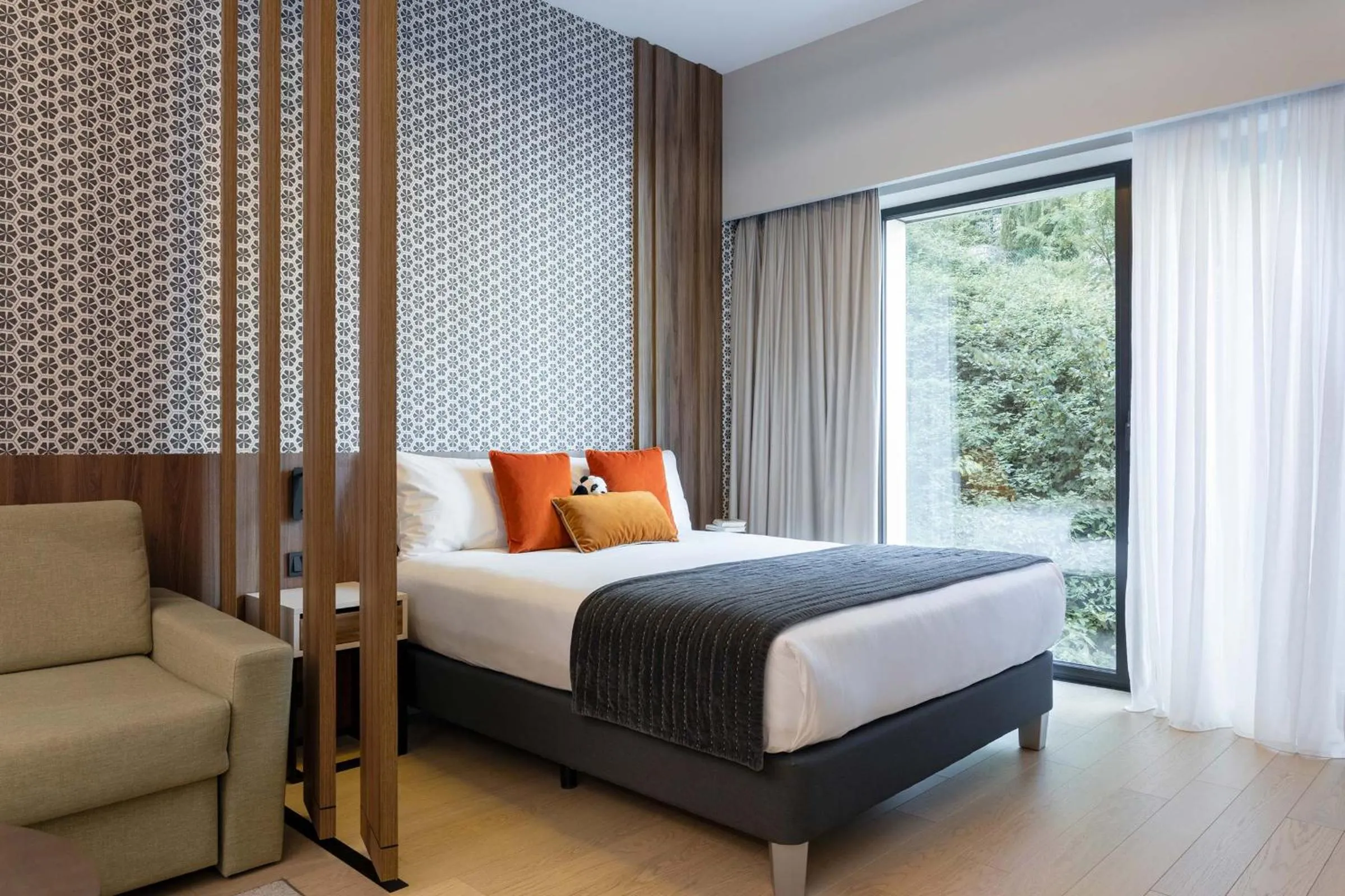 Bedroom, Bed in The Central Kirchberg - Smart ApartHotel