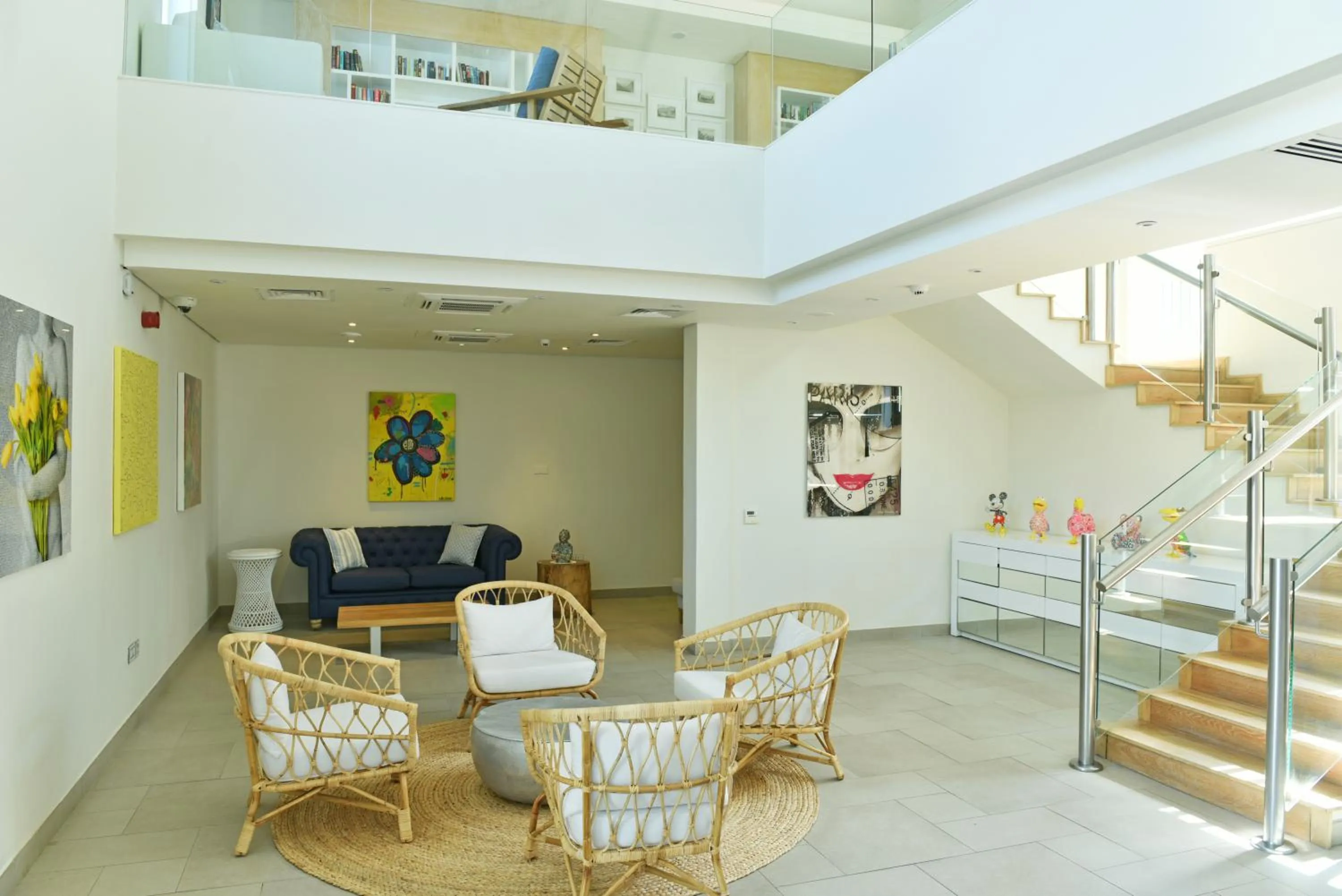 Library in Radisson Blu Azuri Resort & Spa