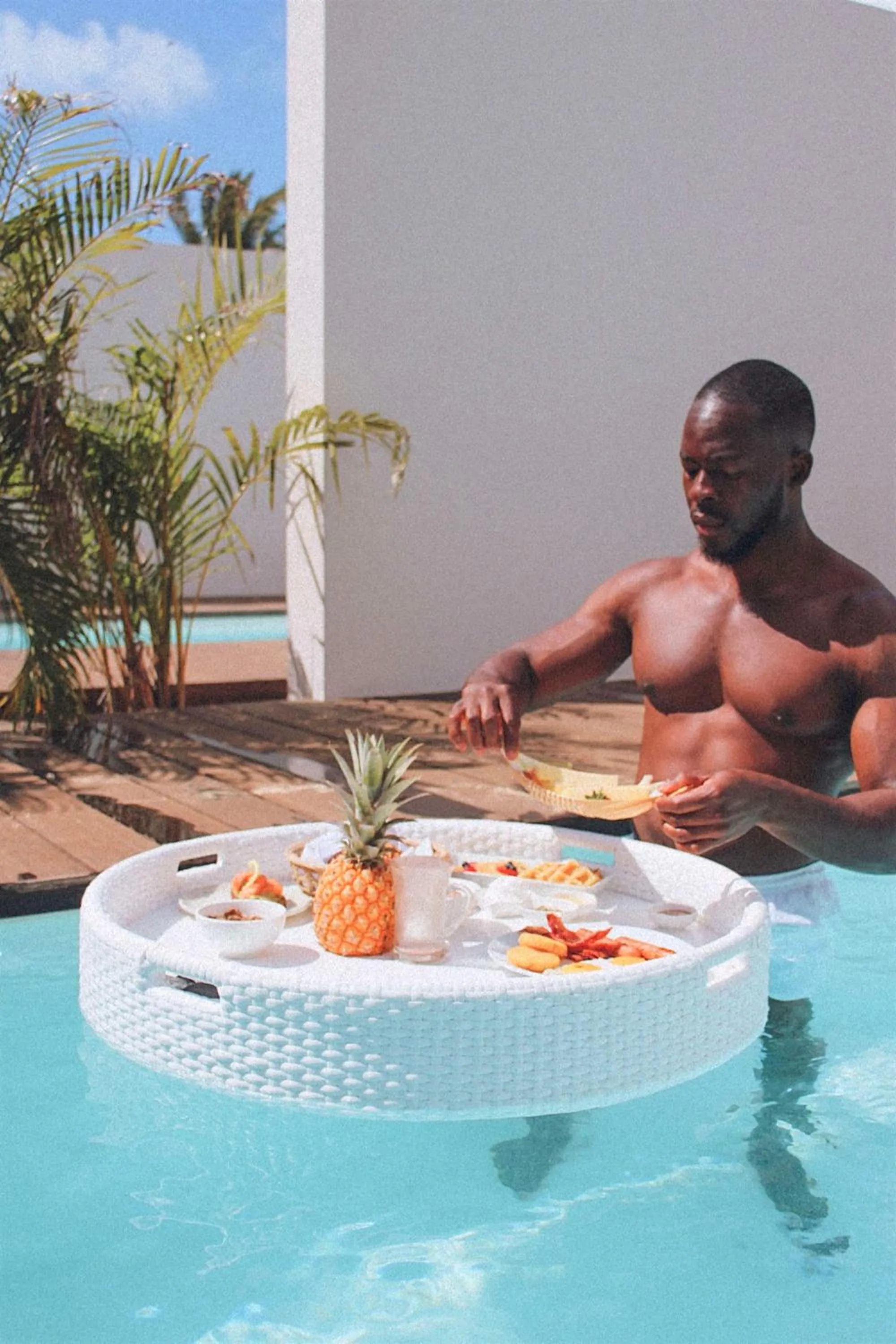 Breakfast in Radisson Blu Azuri Resort & Spa