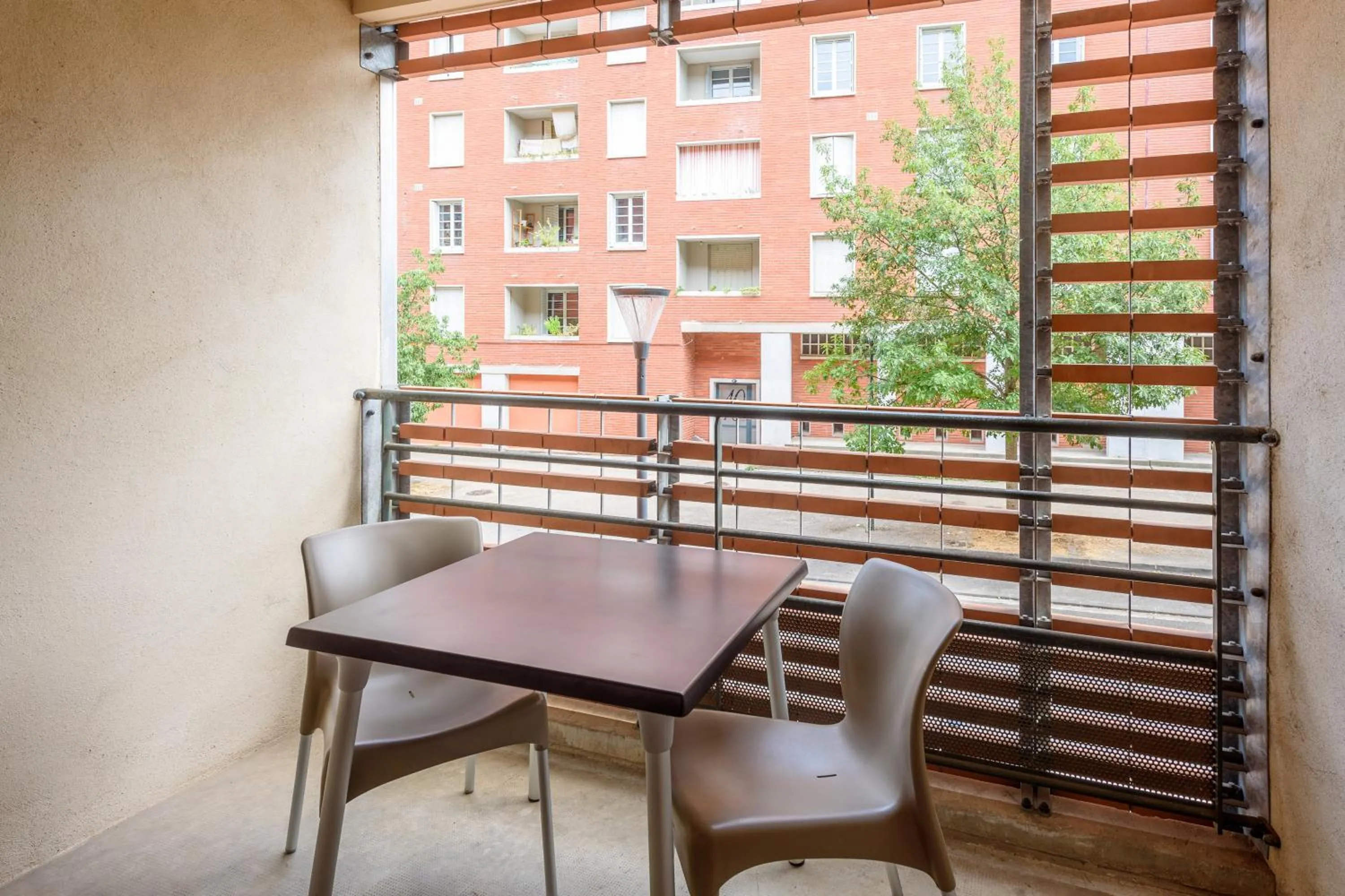 Balcony/Terrace in Residhotel Toulouse Centre