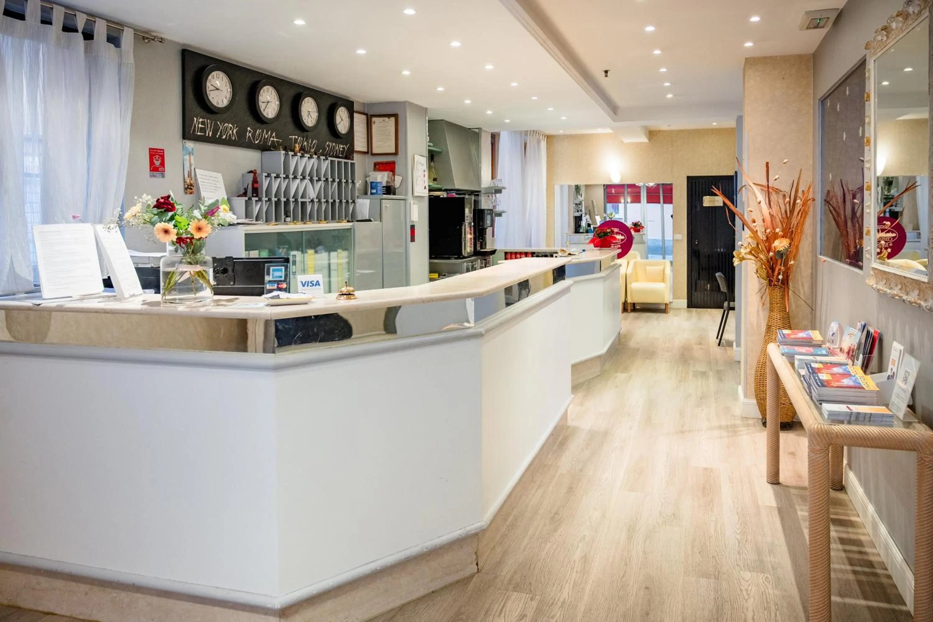 Lobby or reception in Hotel Centrale