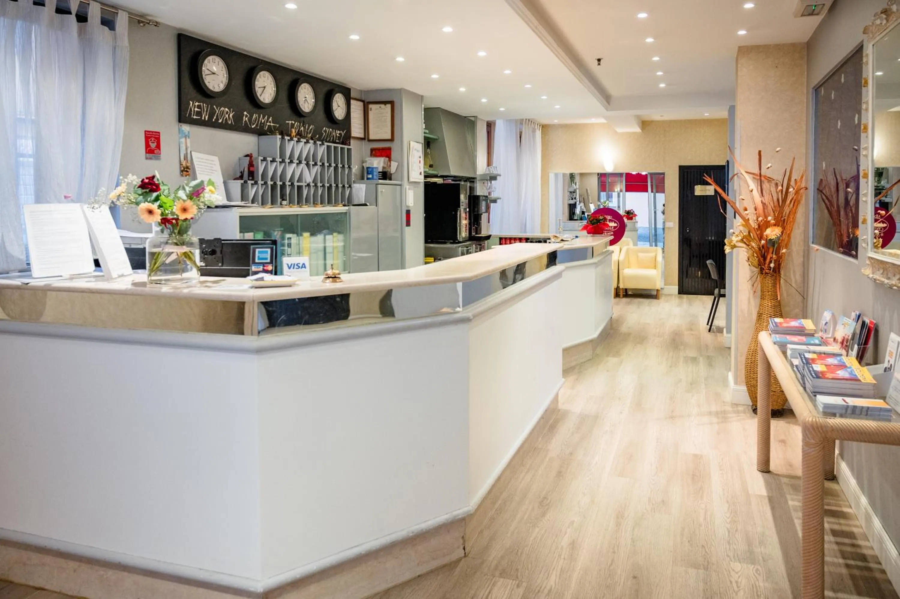 Lobby or reception in Hotel Centrale