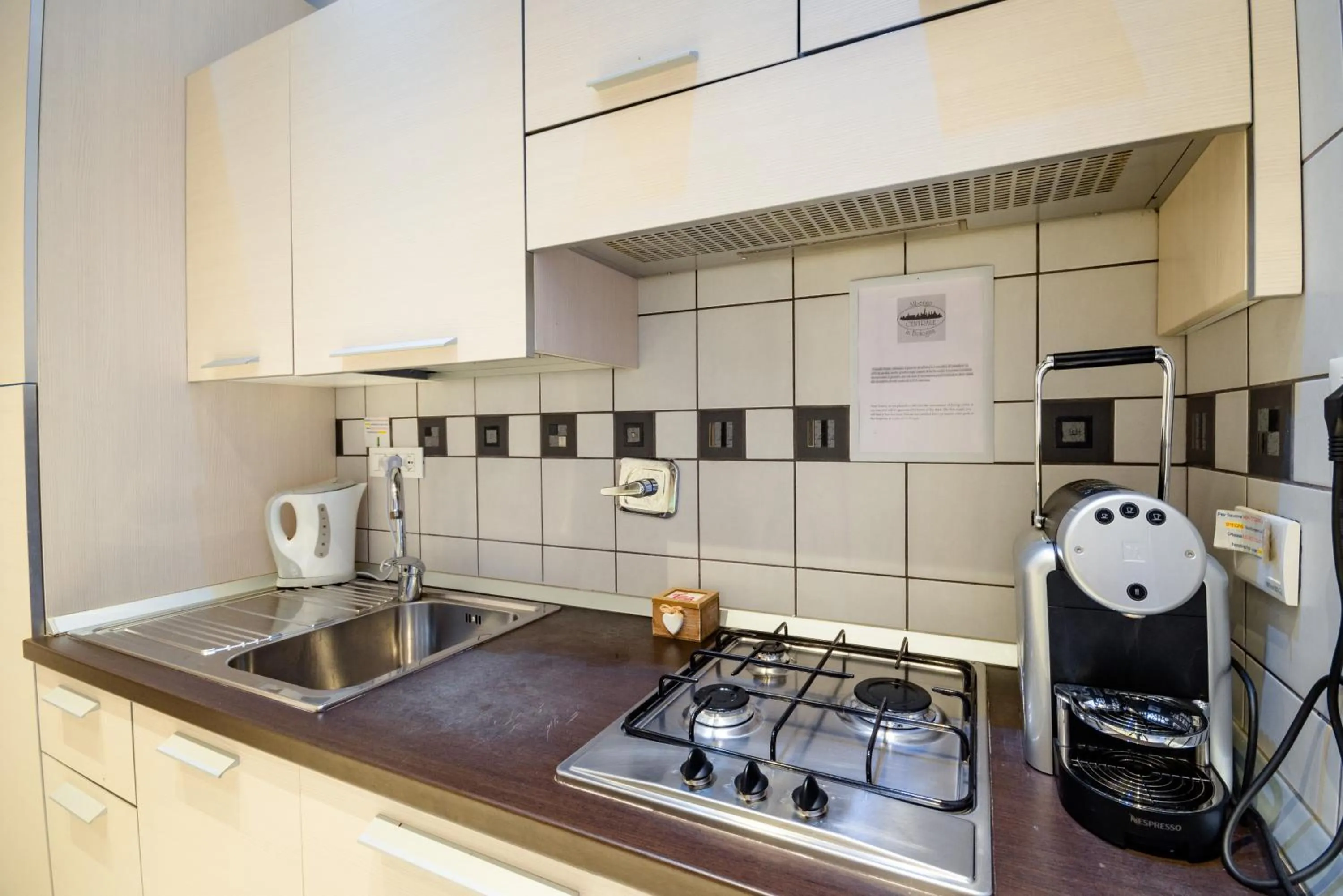 Coffee/tea facilities in Hotel Centrale