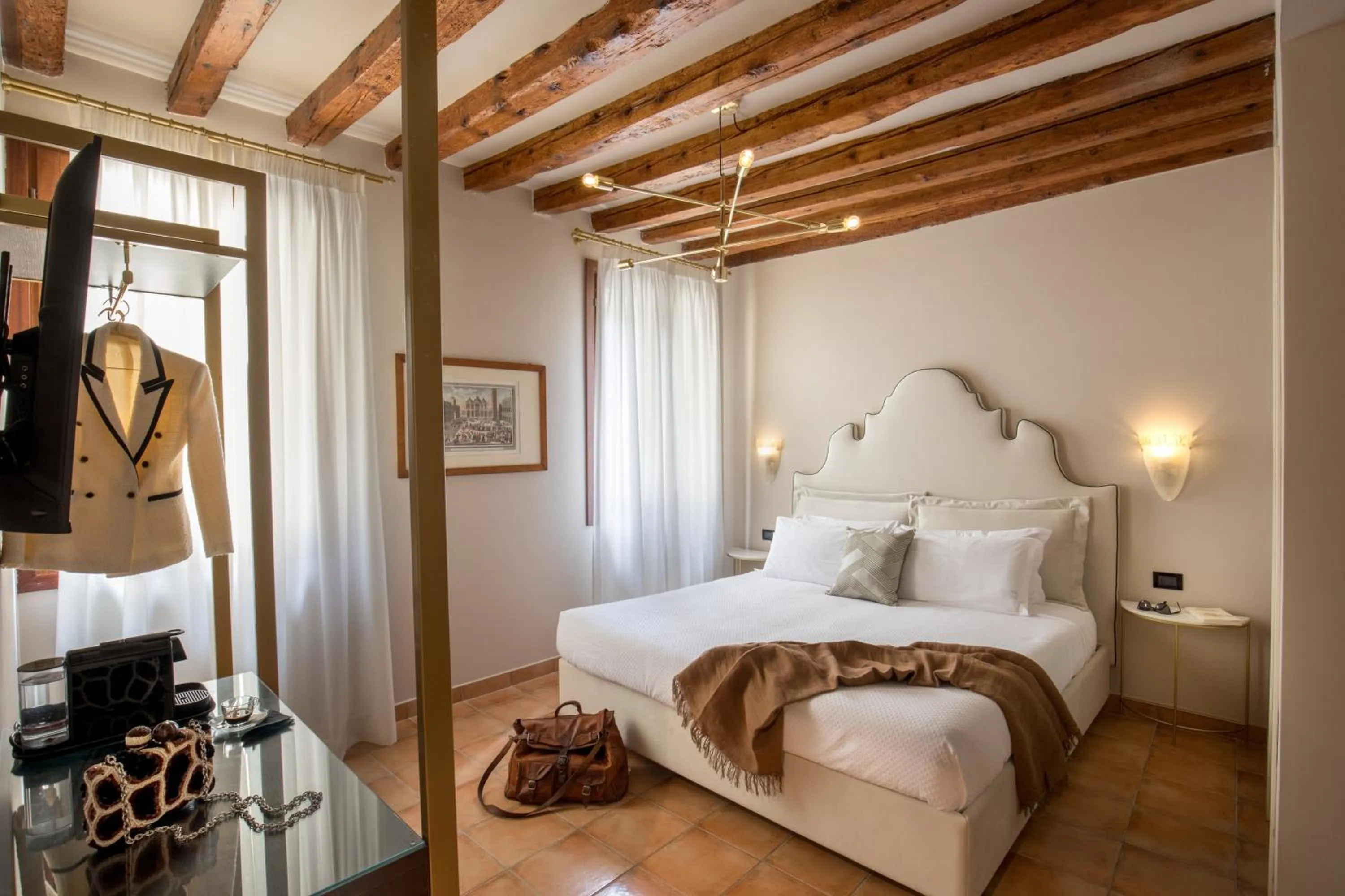 Bedroom, Bed in Daplace - Antica Casa Coppo 1