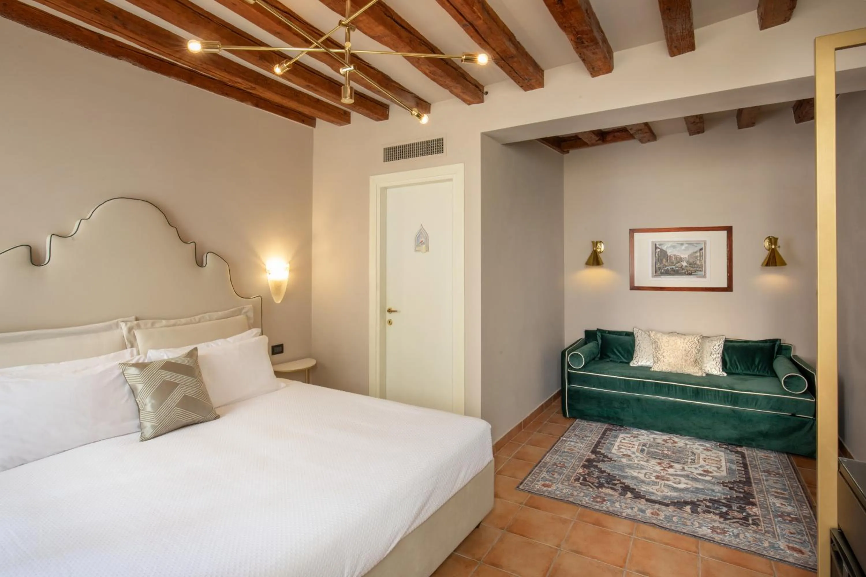 Bedroom, Bed in Daplace - Antica Casa Coppo 1