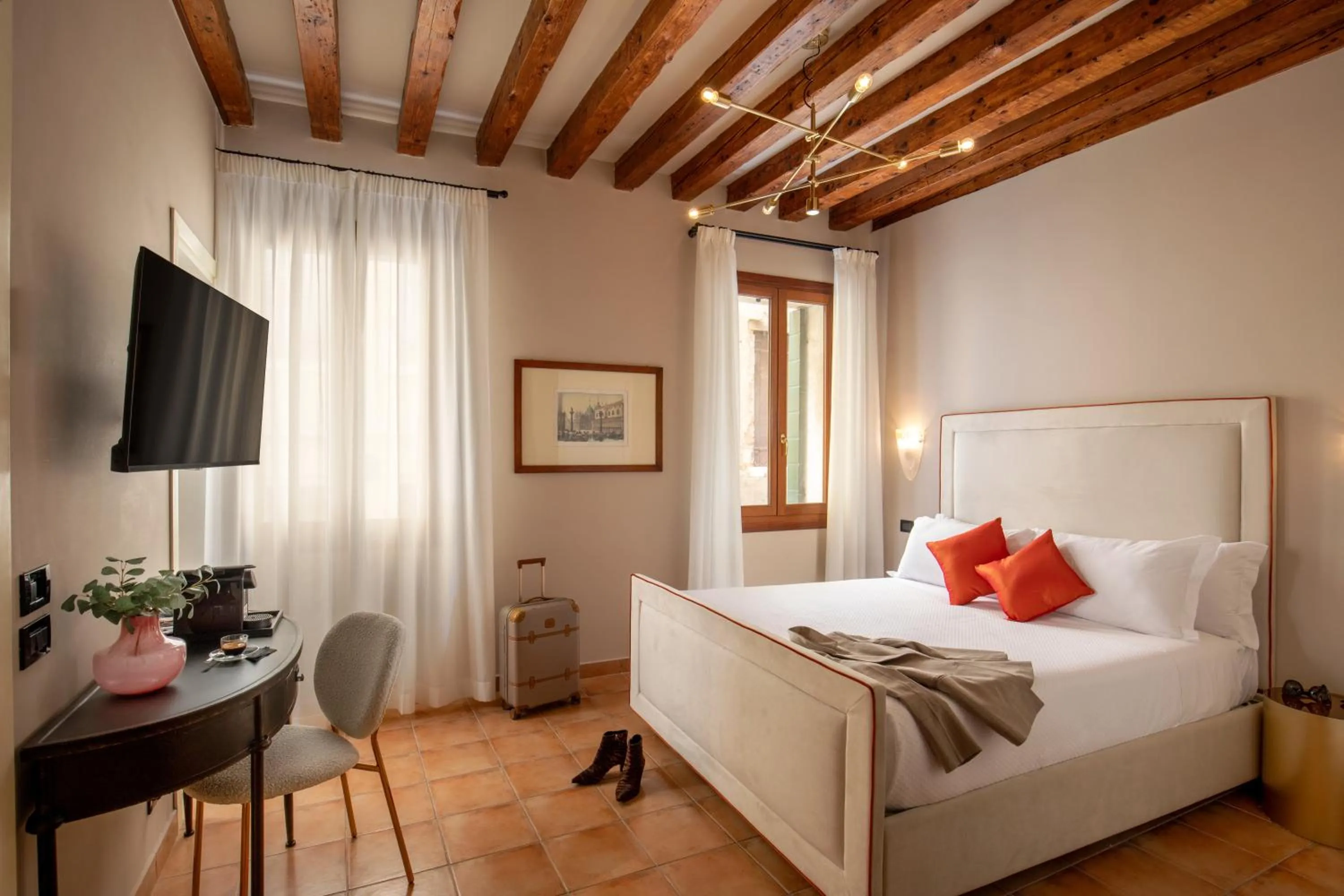 Bedroom, Bed in Daplace - Antica Casa Coppo 1