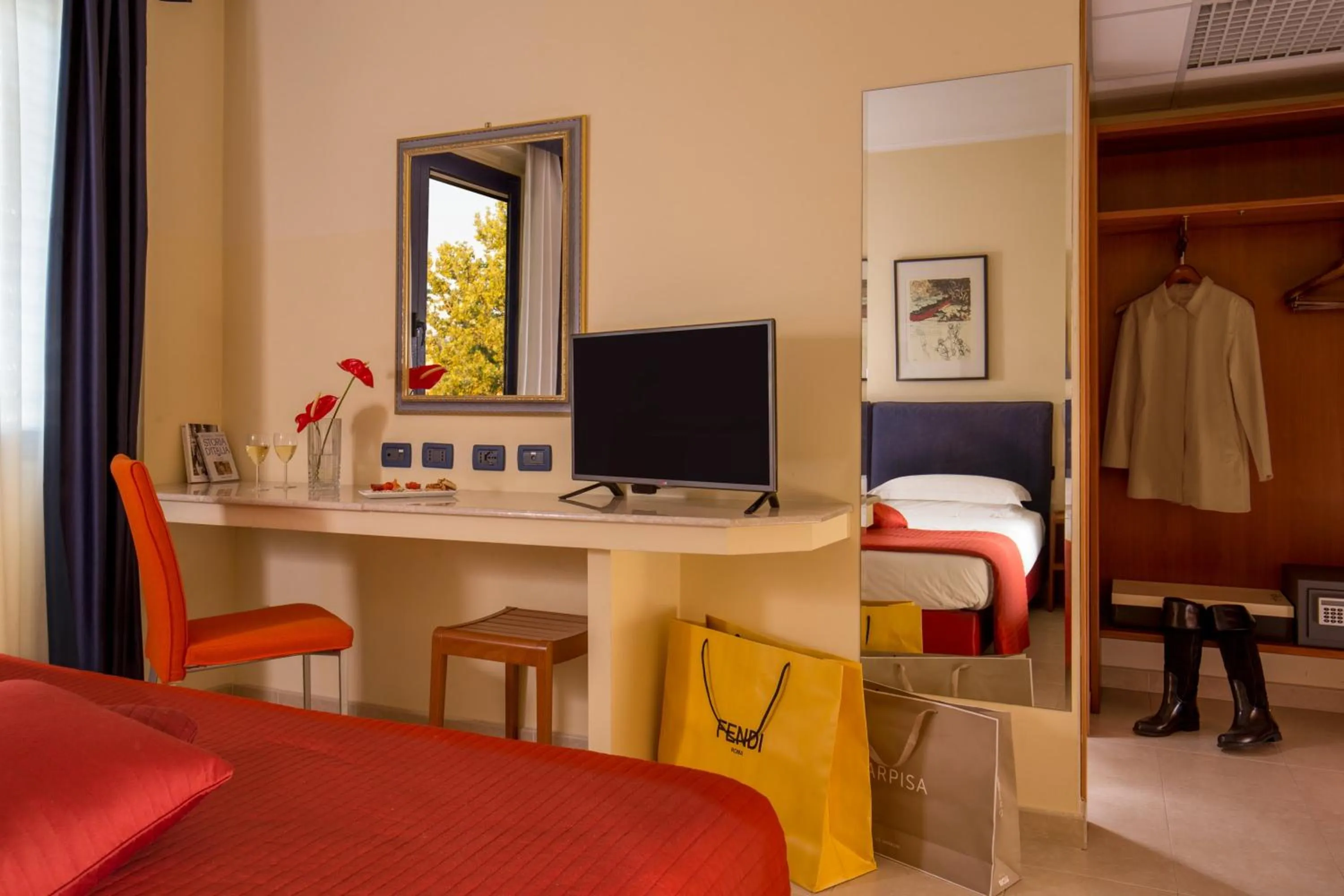 Bedroom in Best Western Blu Hotel Roma