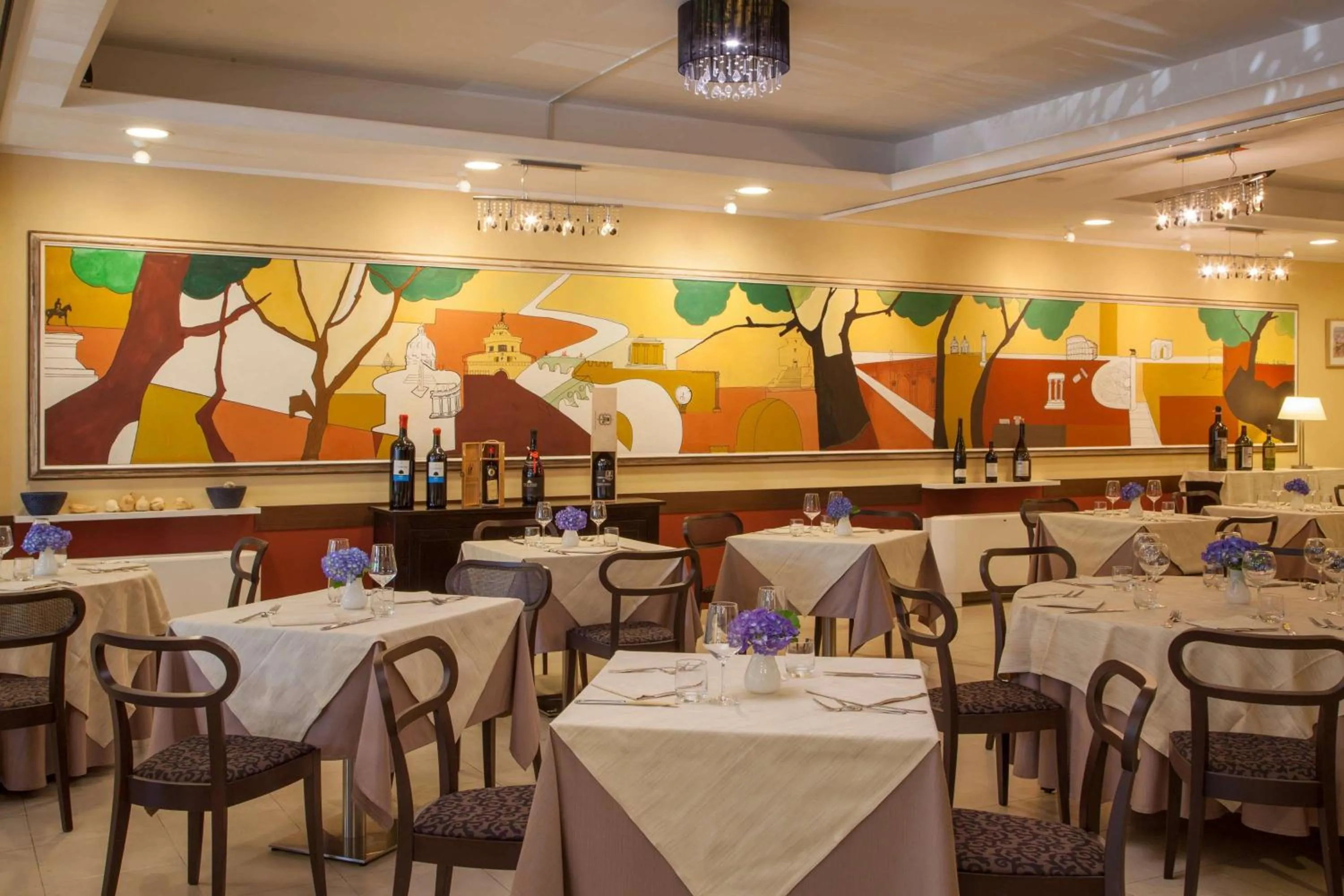 Restaurant/places to eat in Best Western Blu Hotel Roma