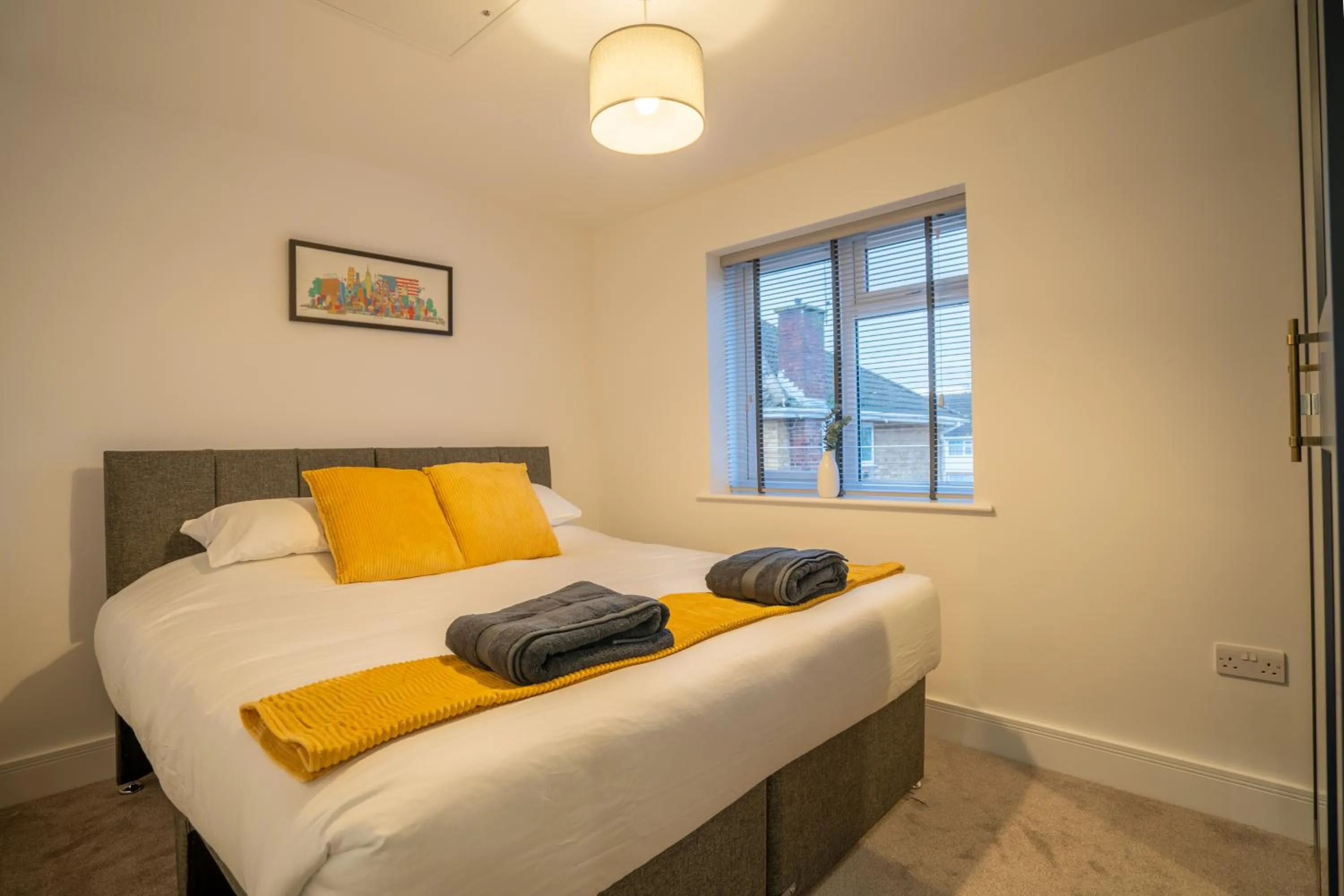 Bedroom in Mill Road Apartment First Floor