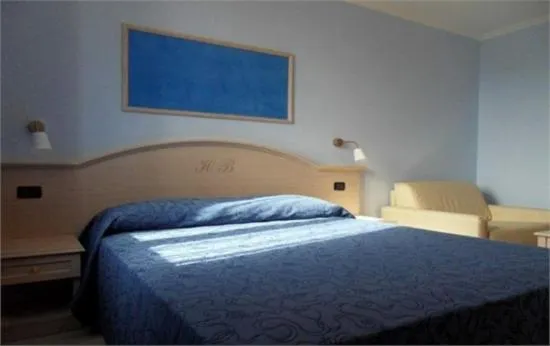 Decorative detail, Bed in Hotel Belvedere