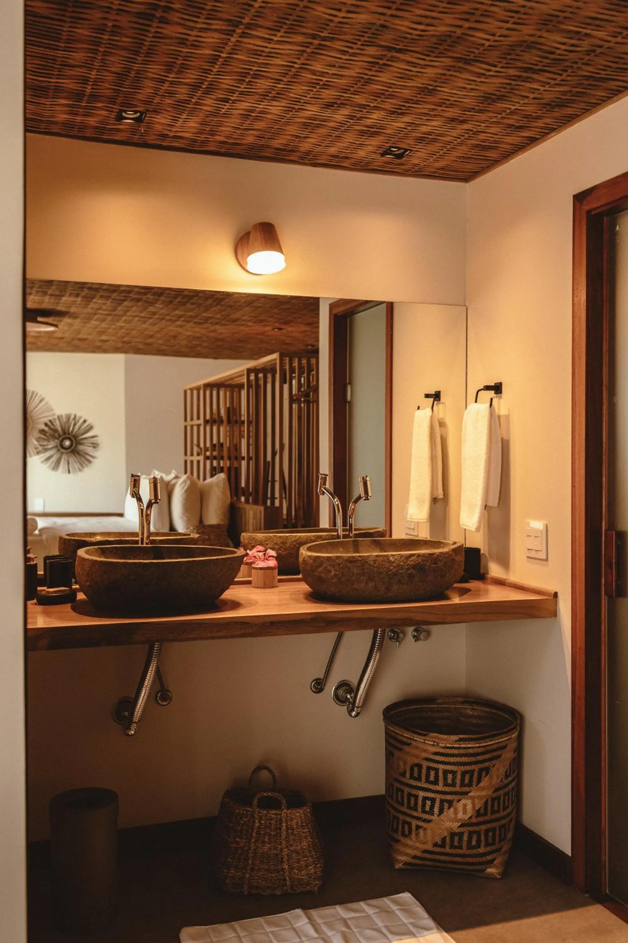 Bathroom in Pousada Moana