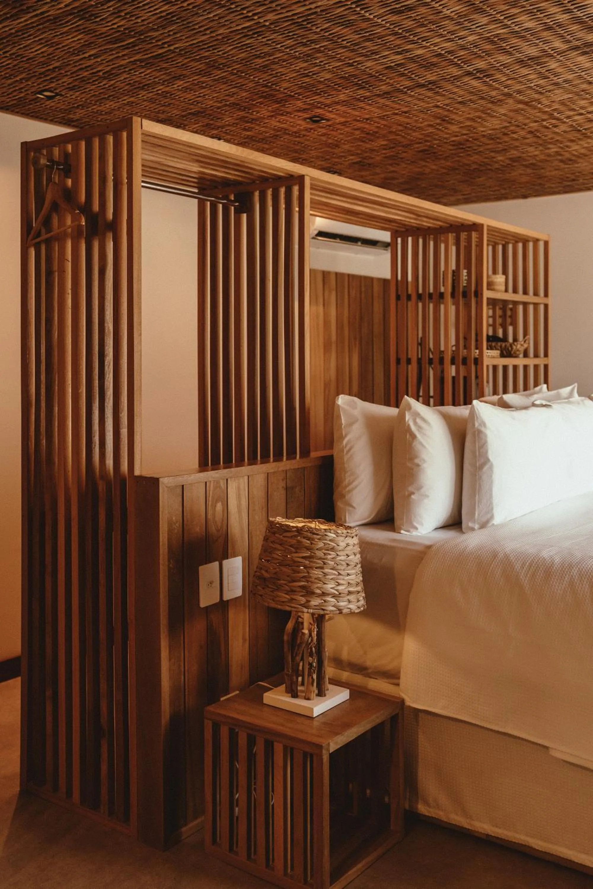 Bed in Pousada Moana