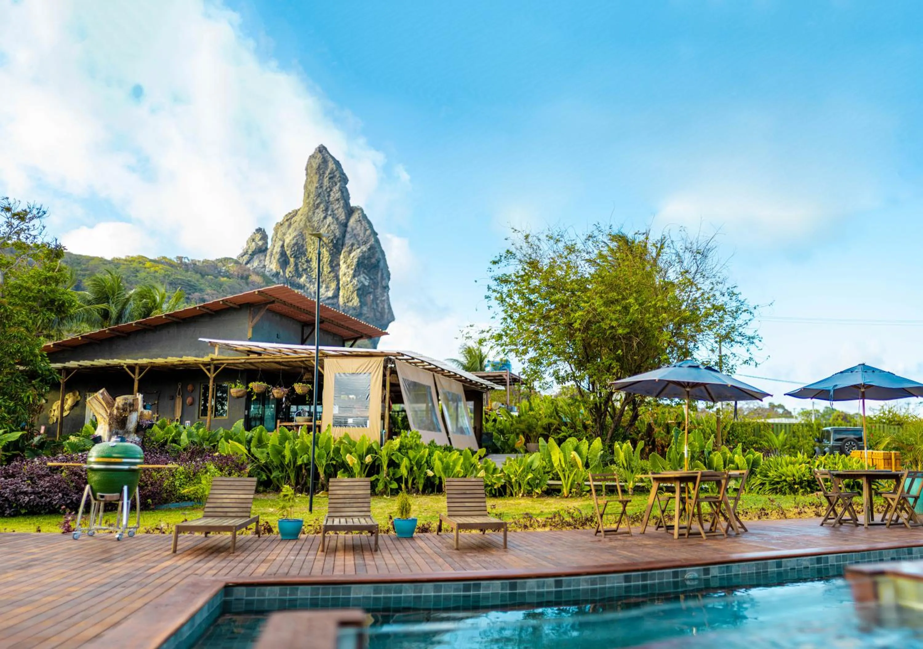 Property building in Pousada Moana