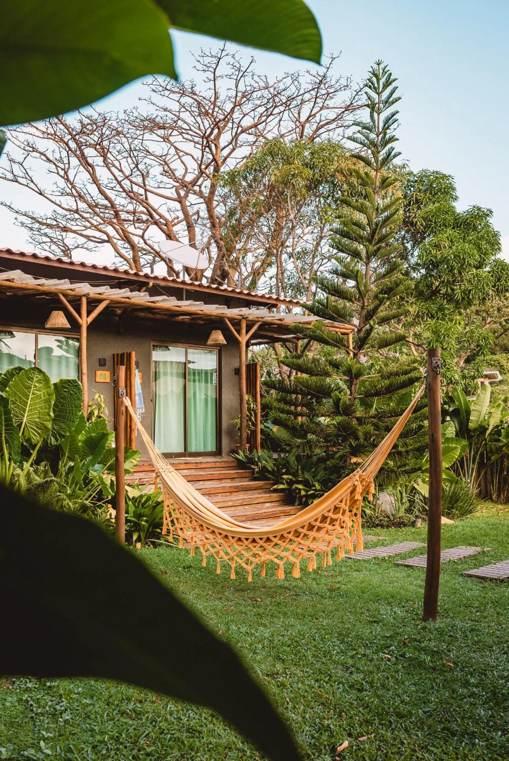 Garden in Pousada Moana