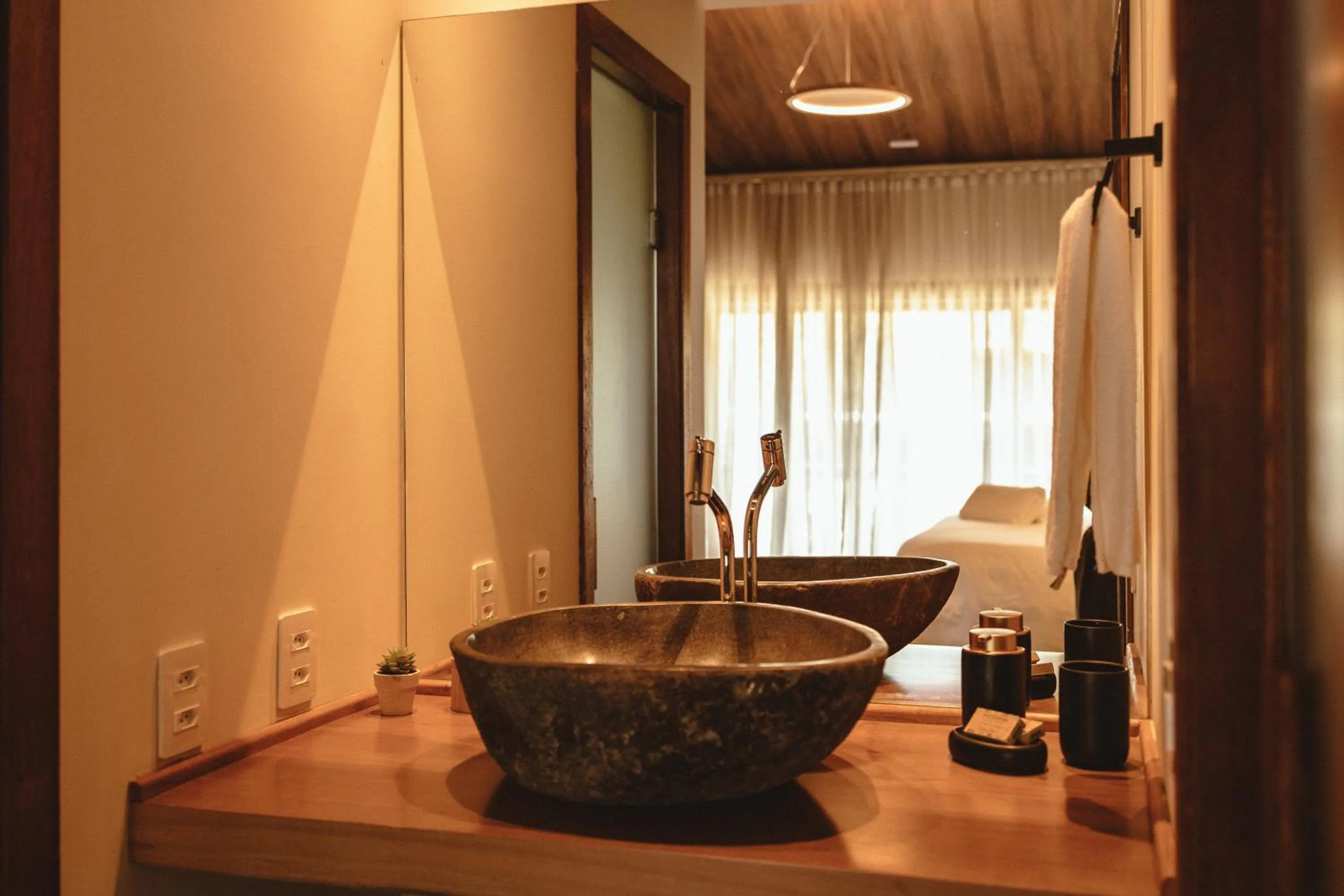 Bathroom in Pousada Moana