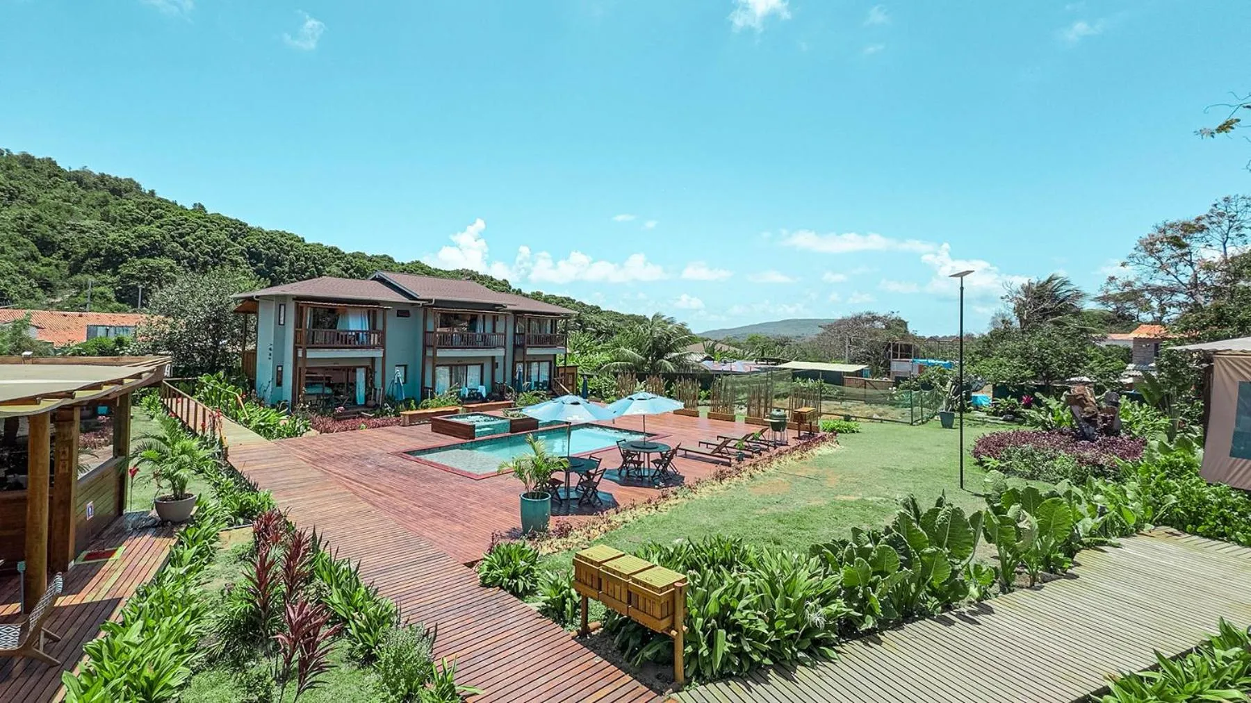 Day in Pousada Moana