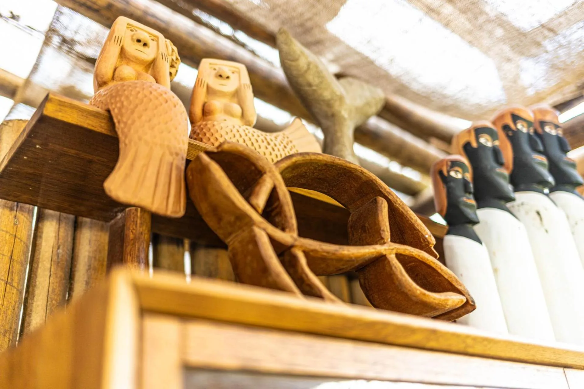 Decorative detail in Pousada Moana