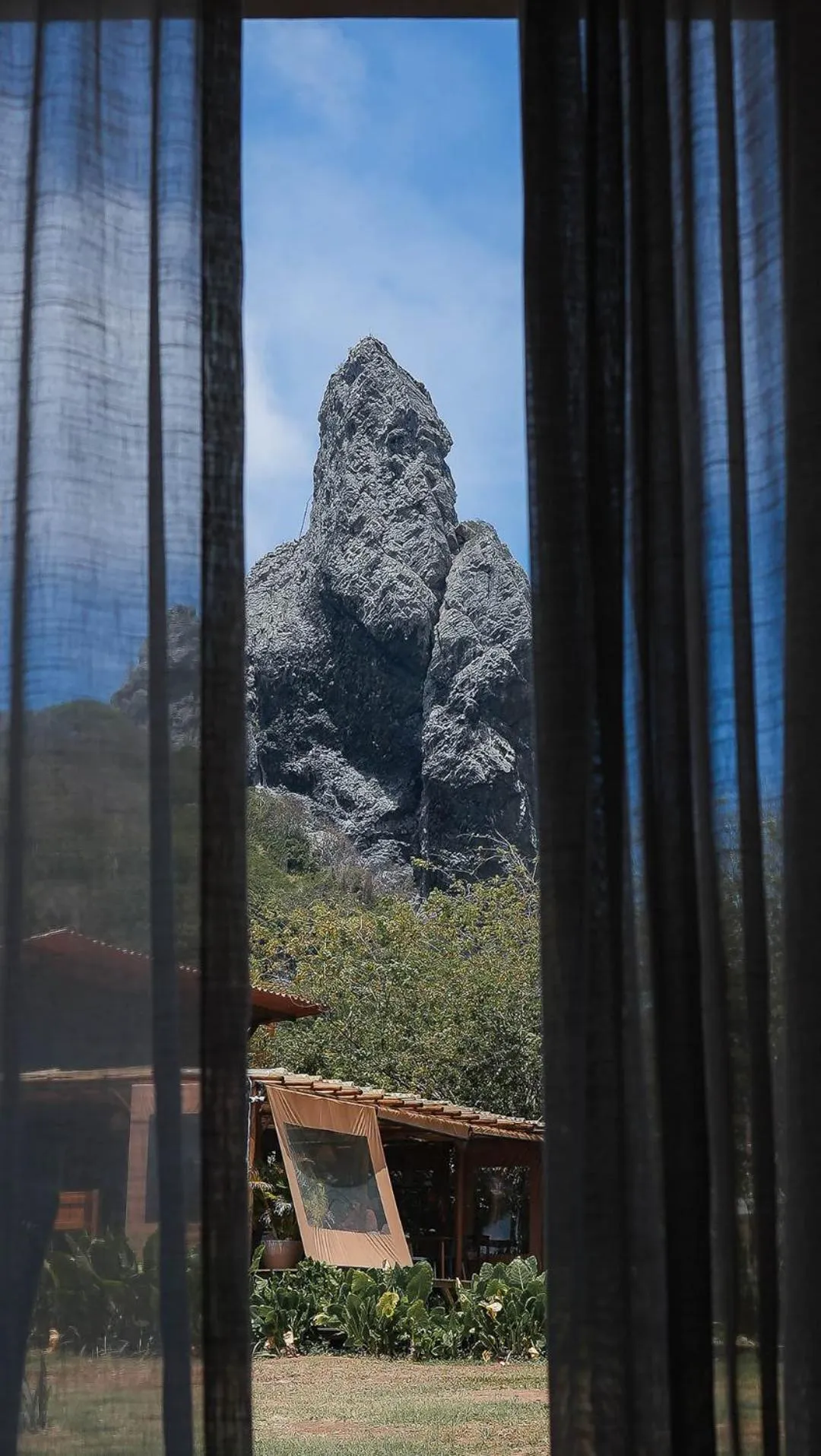 Natural landscape in Pousada Moana