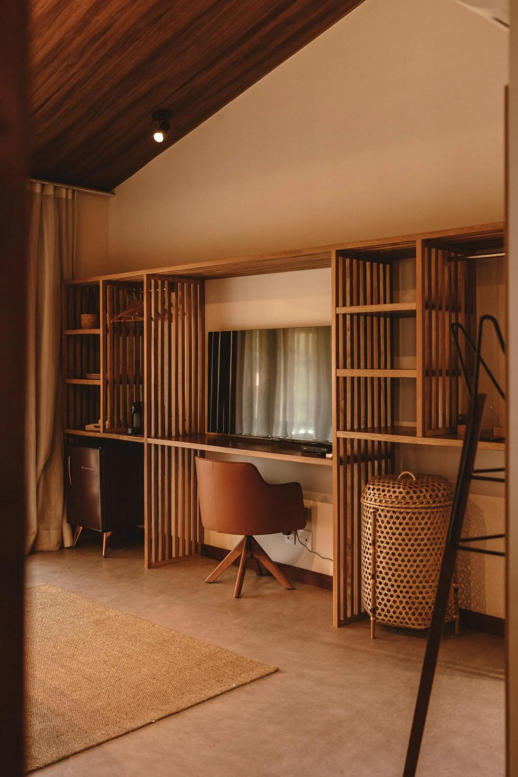 Living room in Pousada Moana