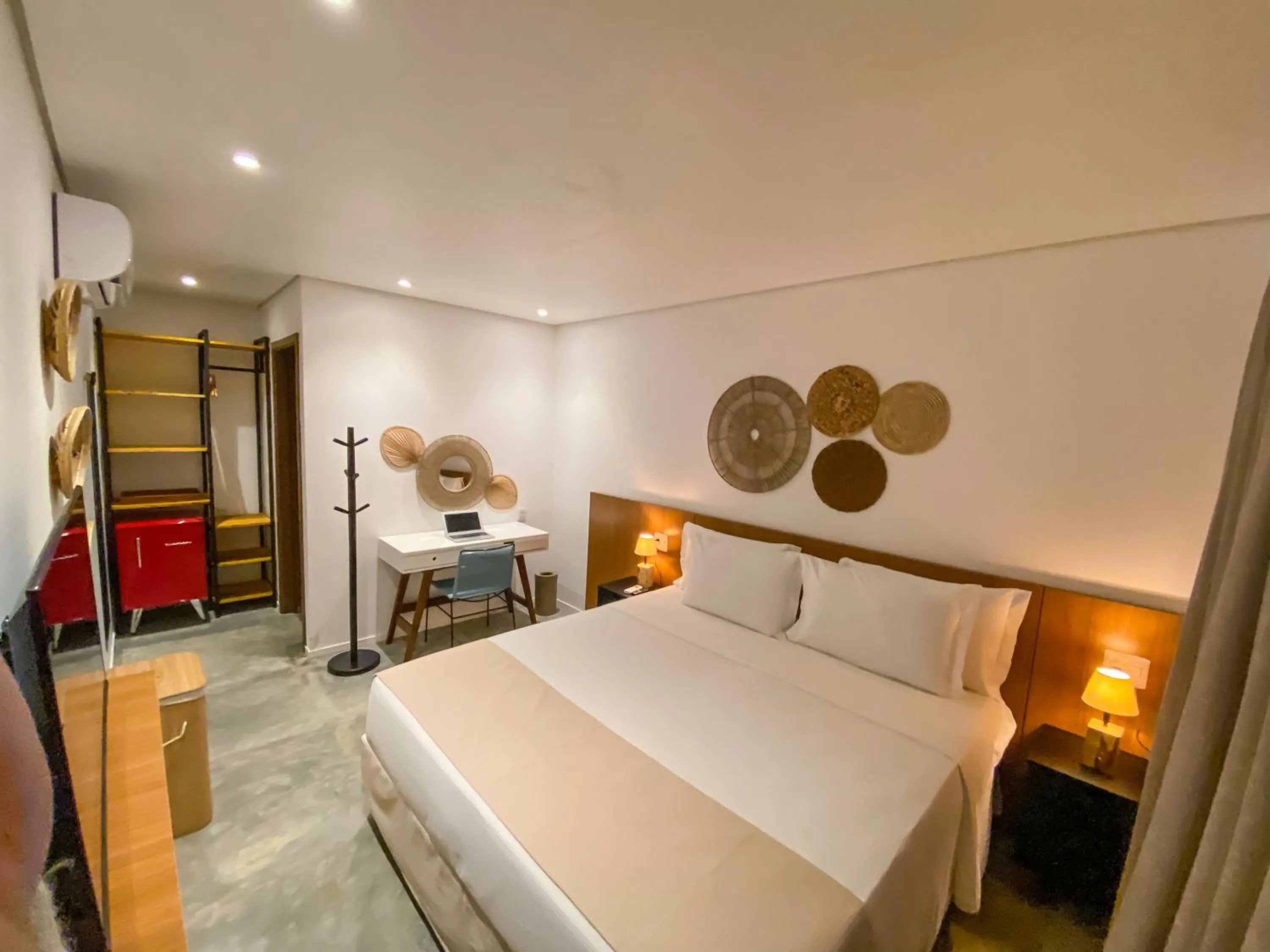 Bed in Pousada Moana