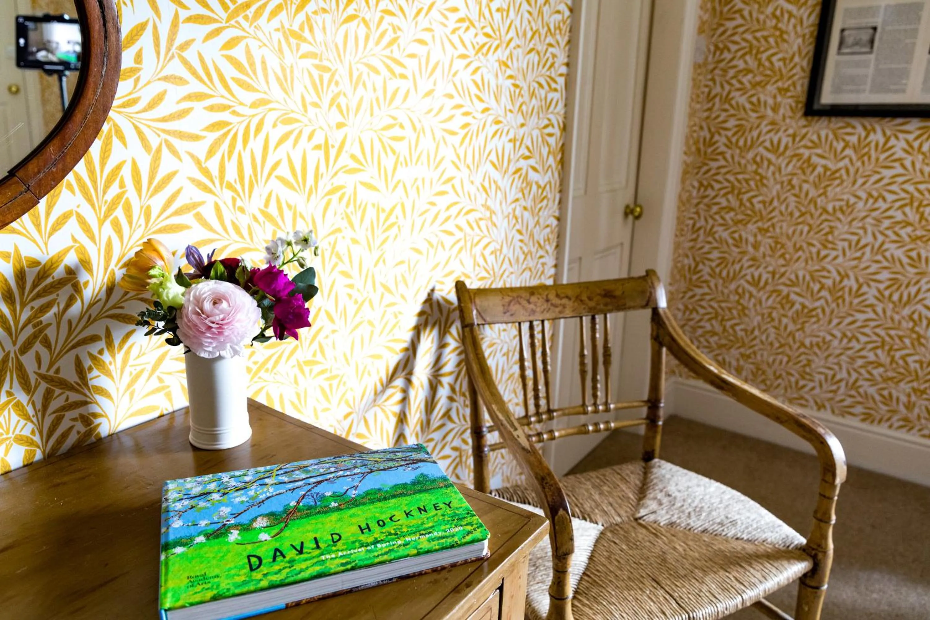 Seating area in Tickton Grange Hotel