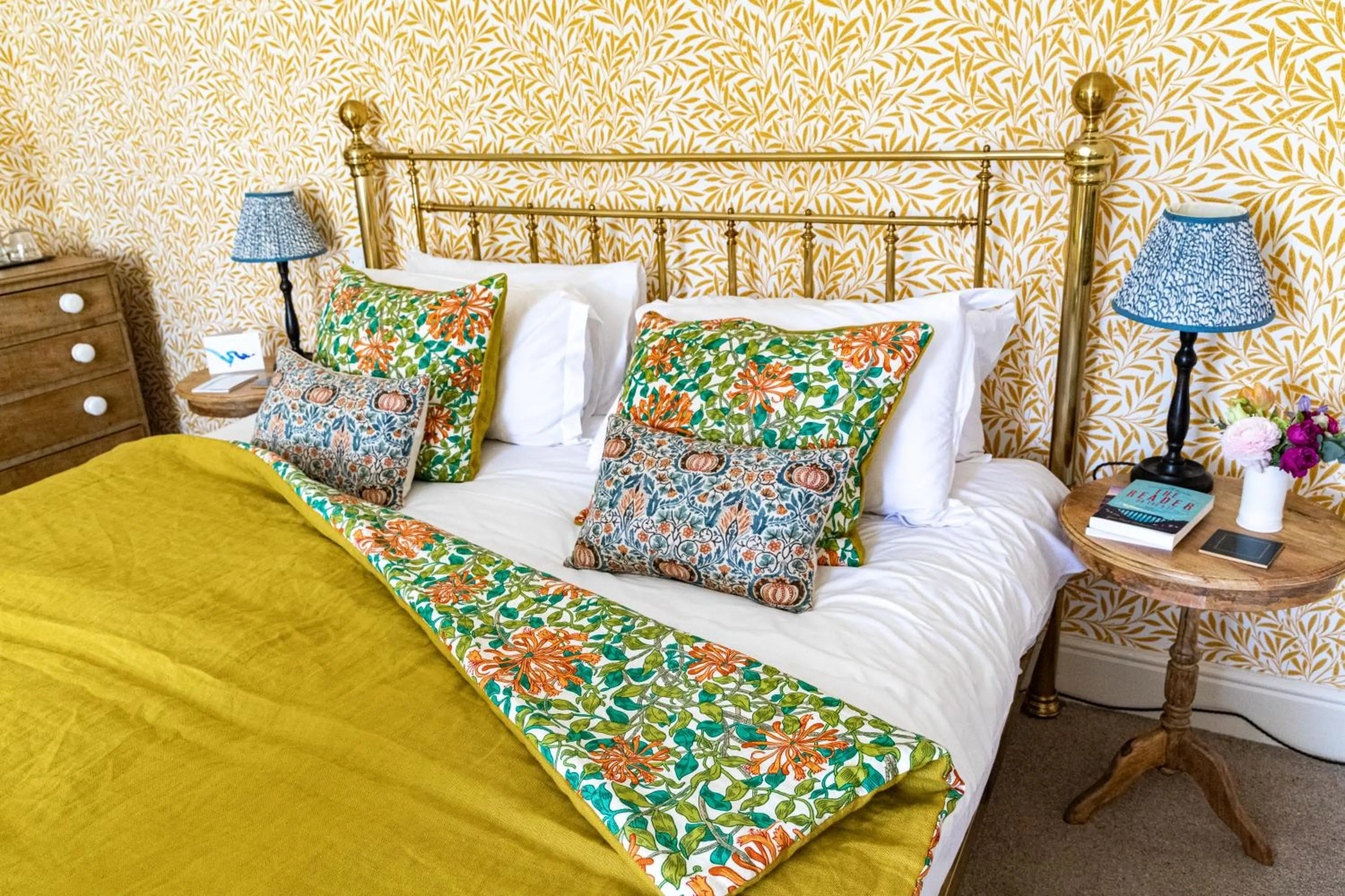 Bed in Tickton Grange Hotel