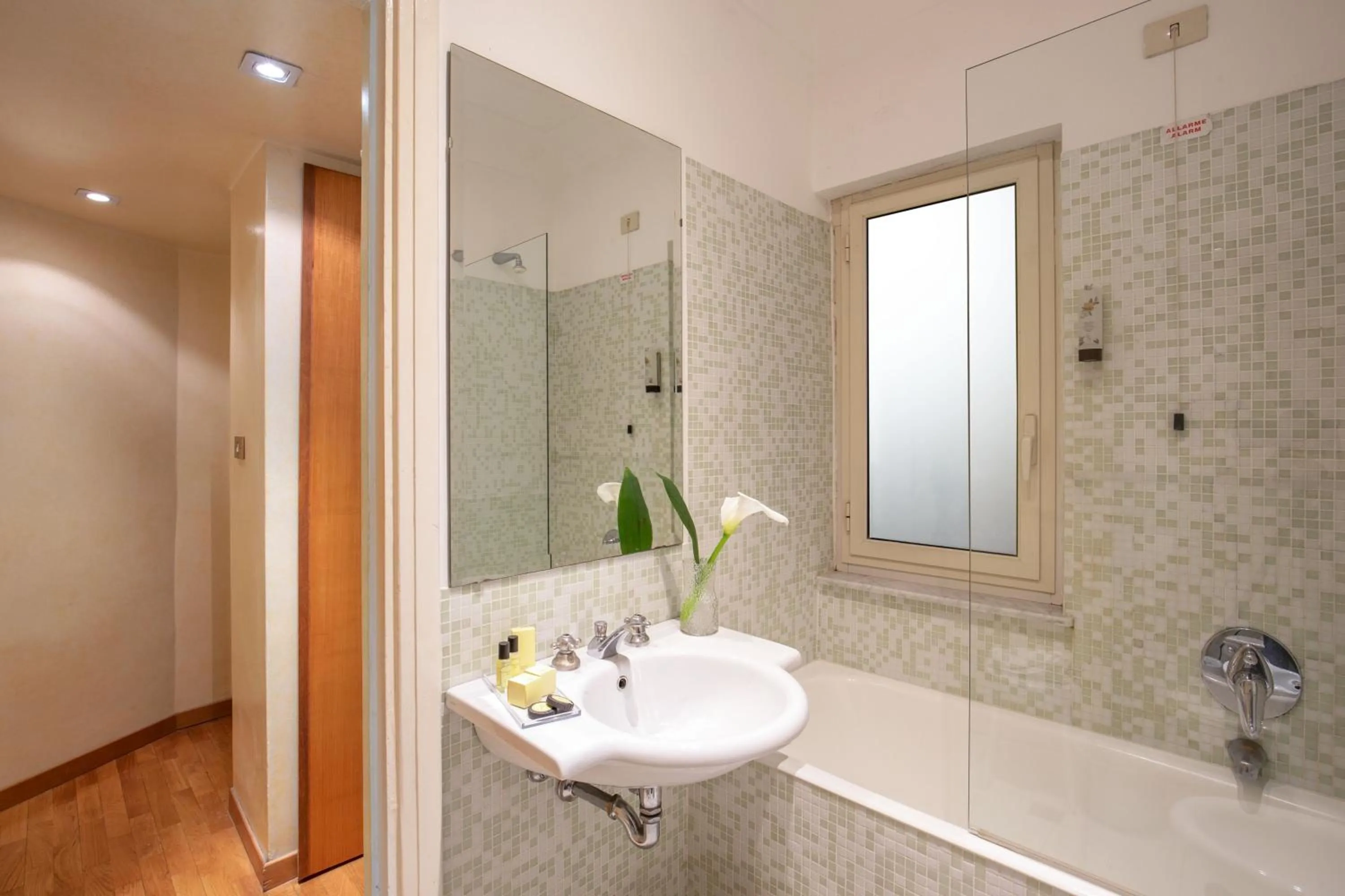 Bathroom in Hotel Nord Nuova Roma