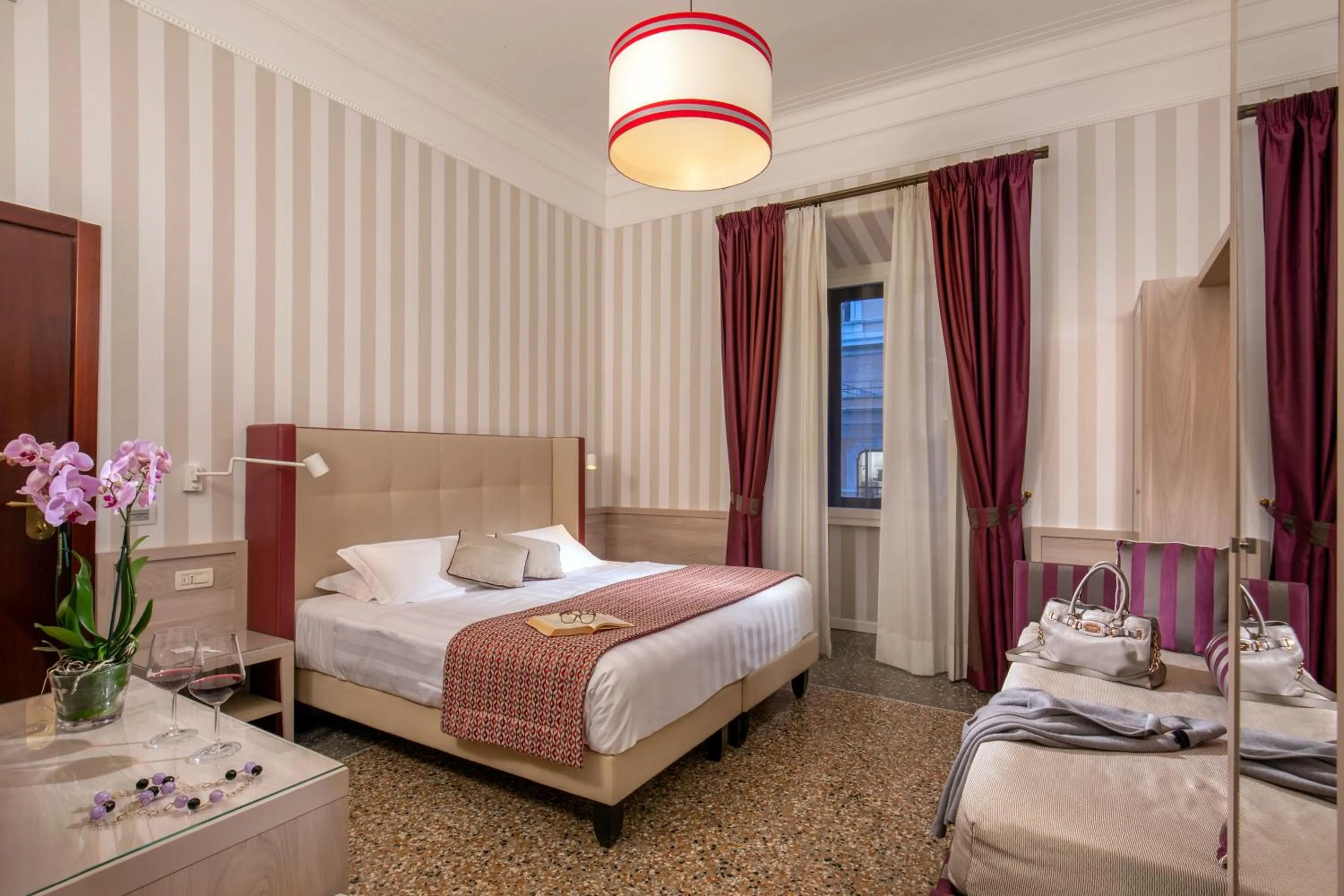 Bed in Hotel Nord Nuova Roma