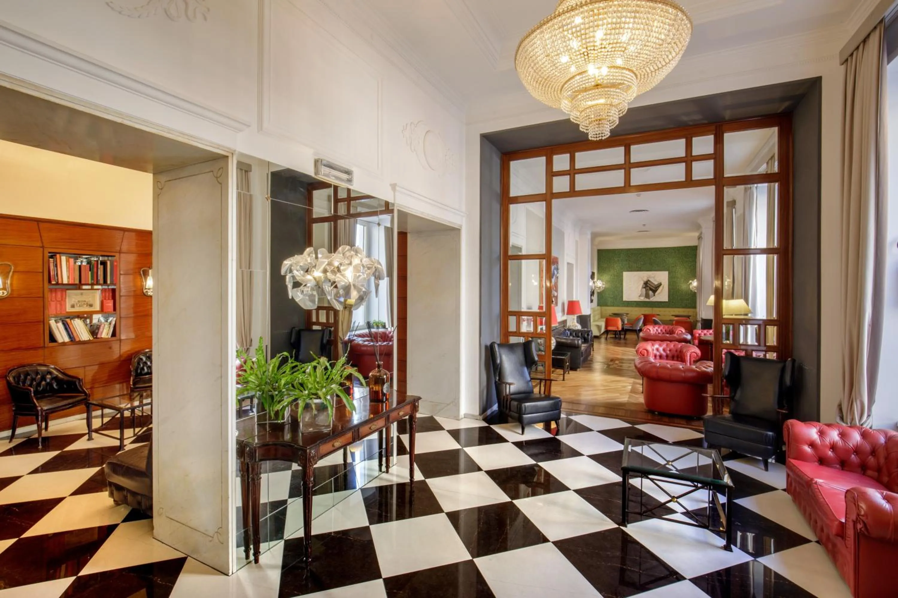 Lobby or reception in Hotel Nord Nuova Roma