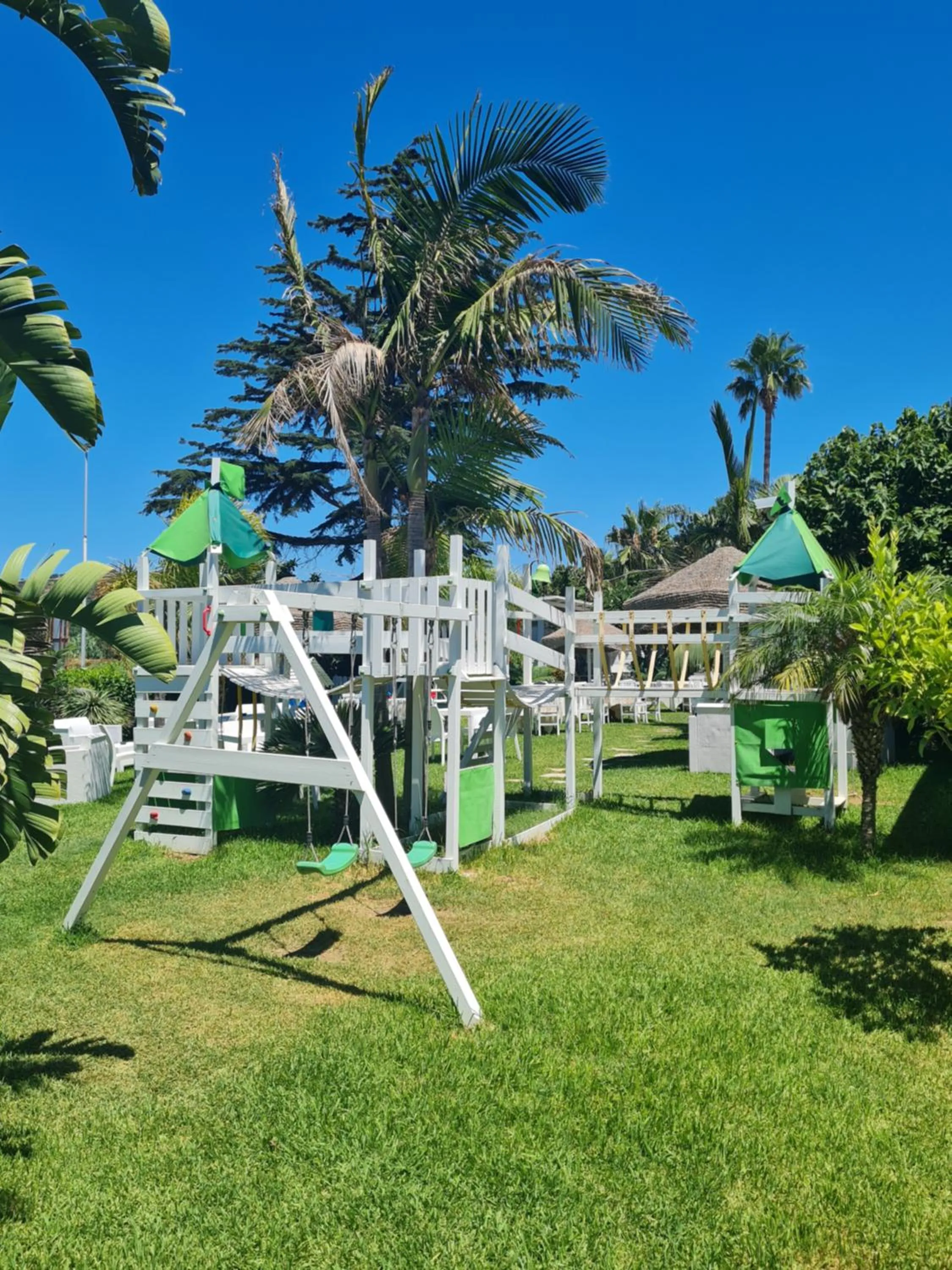 Children play ground in La Bussola Hotel Calabria