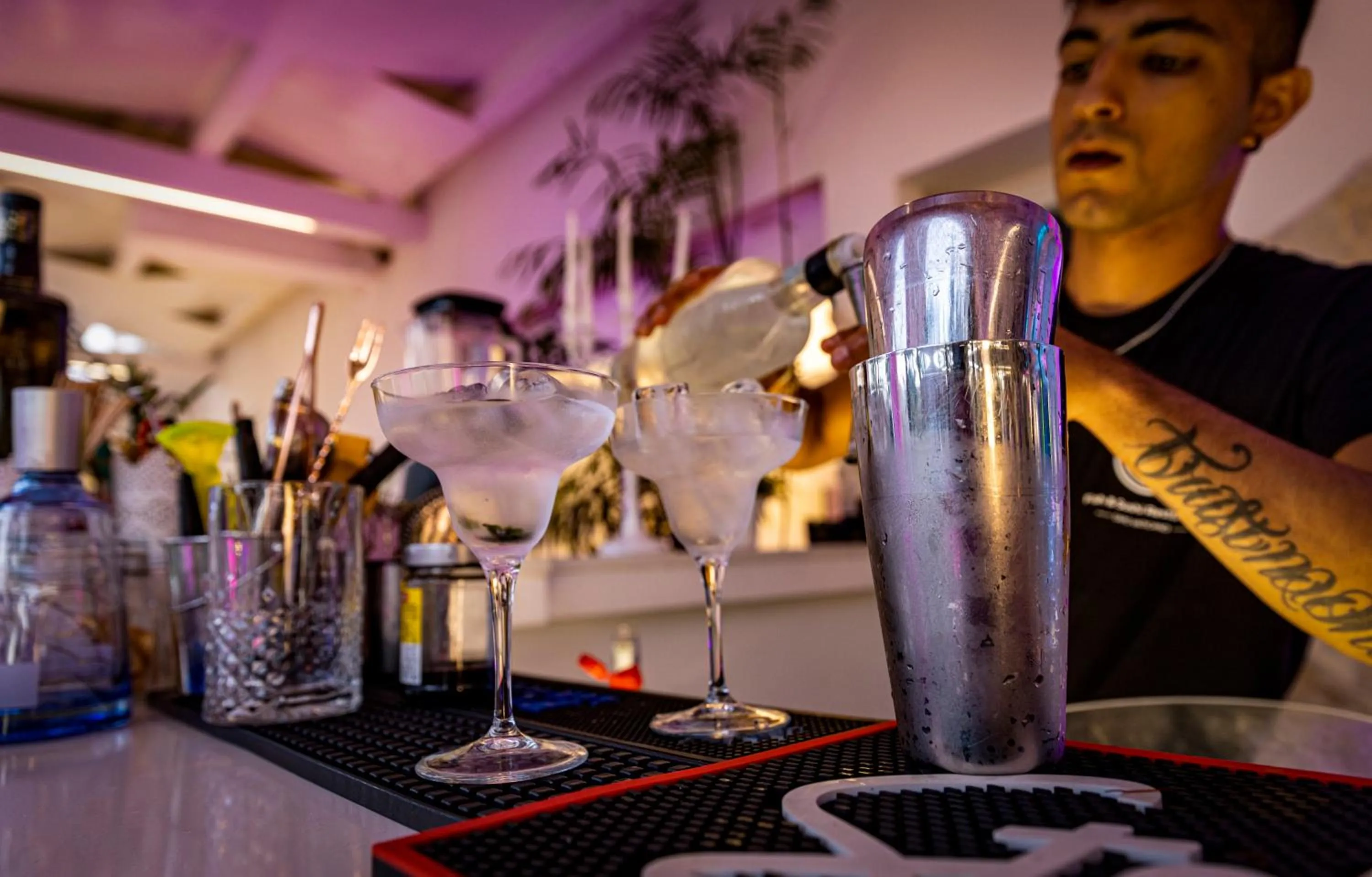 Lounge or bar in La Bussola Hotel Calabria